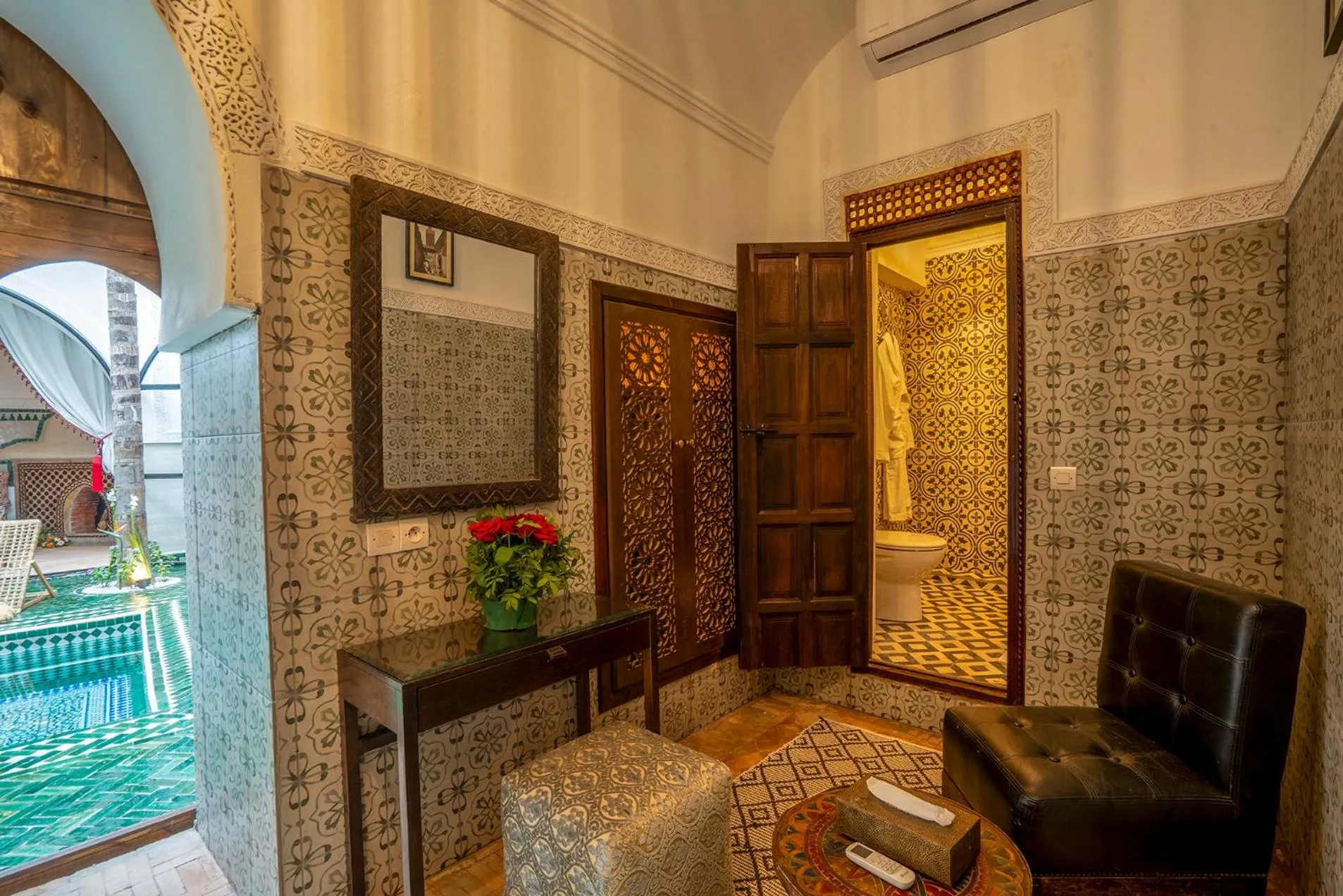 View (from property/room) in Riad Yalla habibi