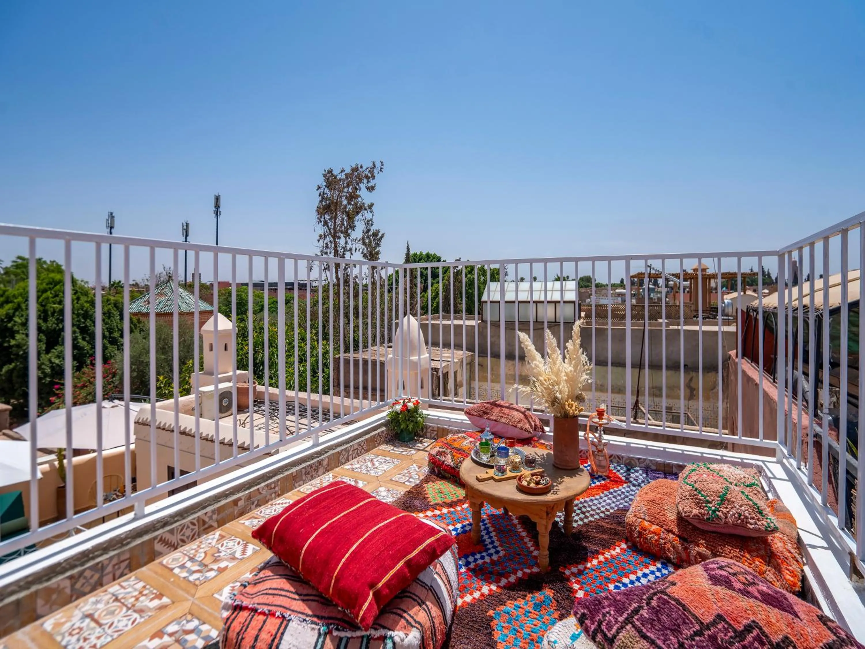 View (from property/room) in Riad Yalla habibi
