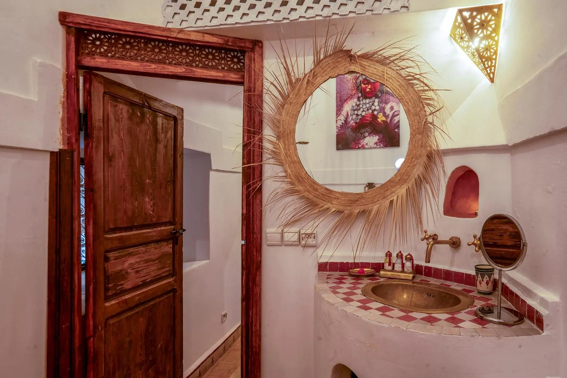 Bathroom in Riad Yalla habibi
