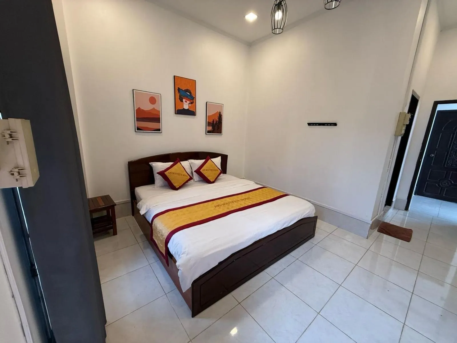 Bedroom, Bed in A P S Hotel