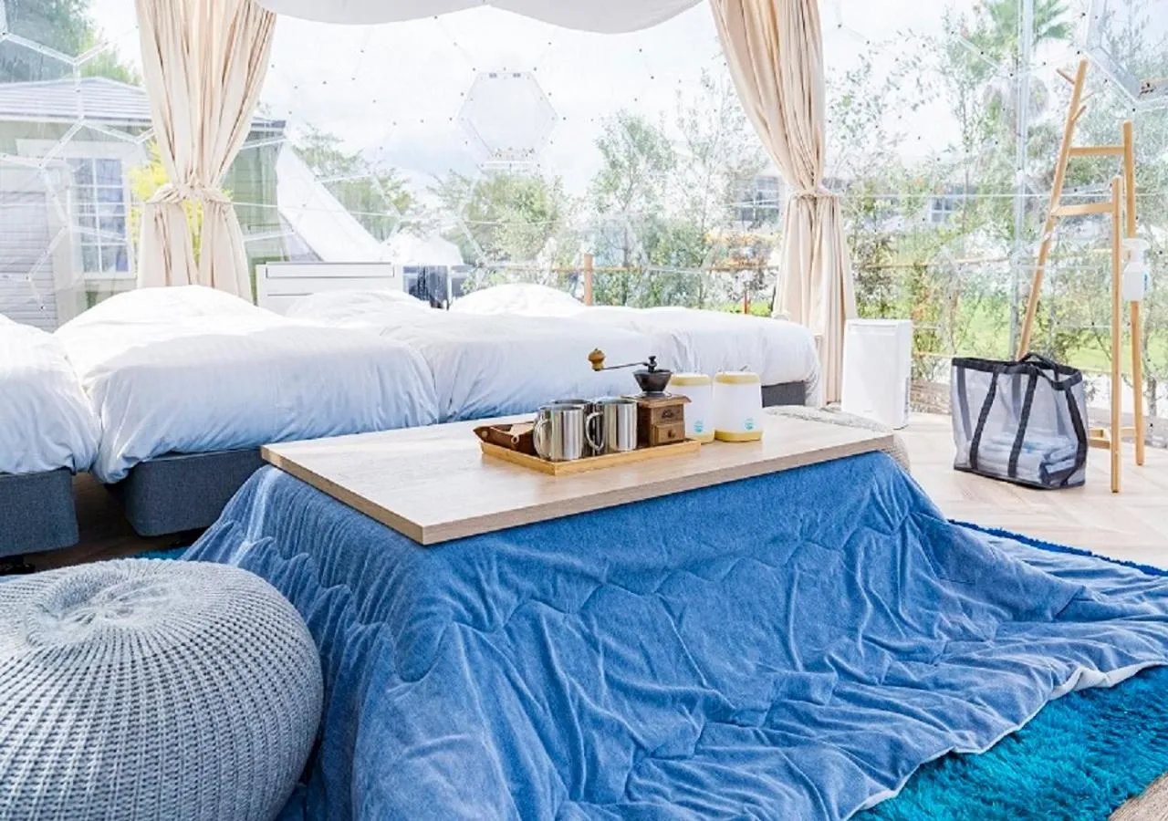 Photo of the whole room, Bed in Takatakiko Glamping Resort