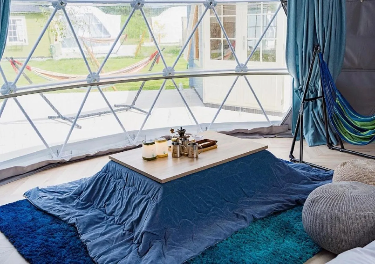 Photo of the whole room, Bed in Takatakiko Glamping Resort