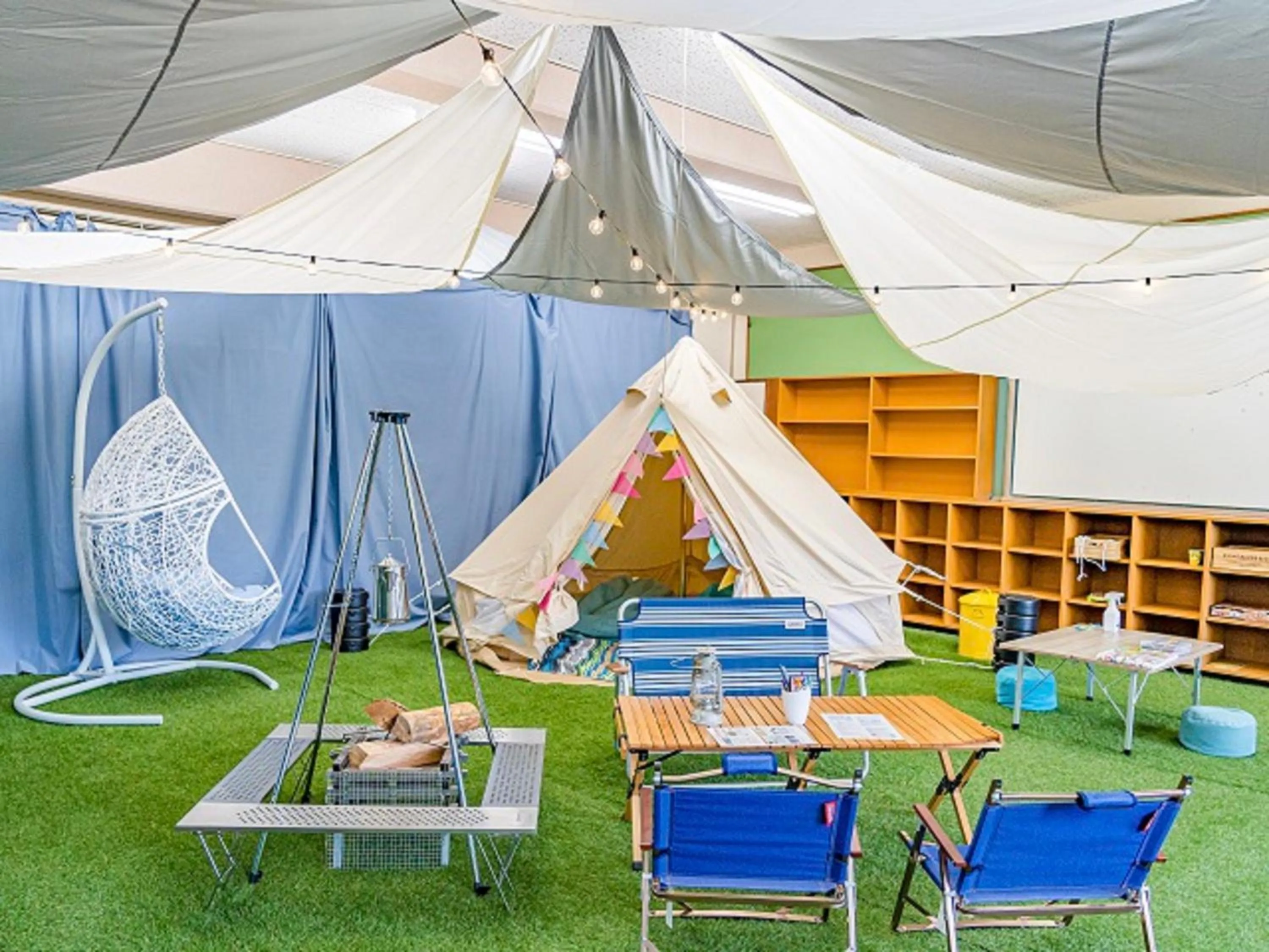 Area and facilities in Takatakiko Glamping Resort