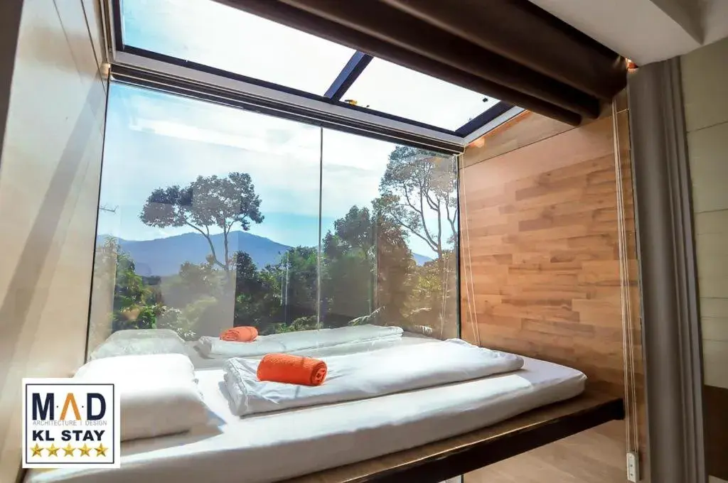 Quadruple Room with Mountain View - single occupancy in Sungai Klah Inn Quadruple Room with Mountain View - single occupancy in Sungai Klah Inn