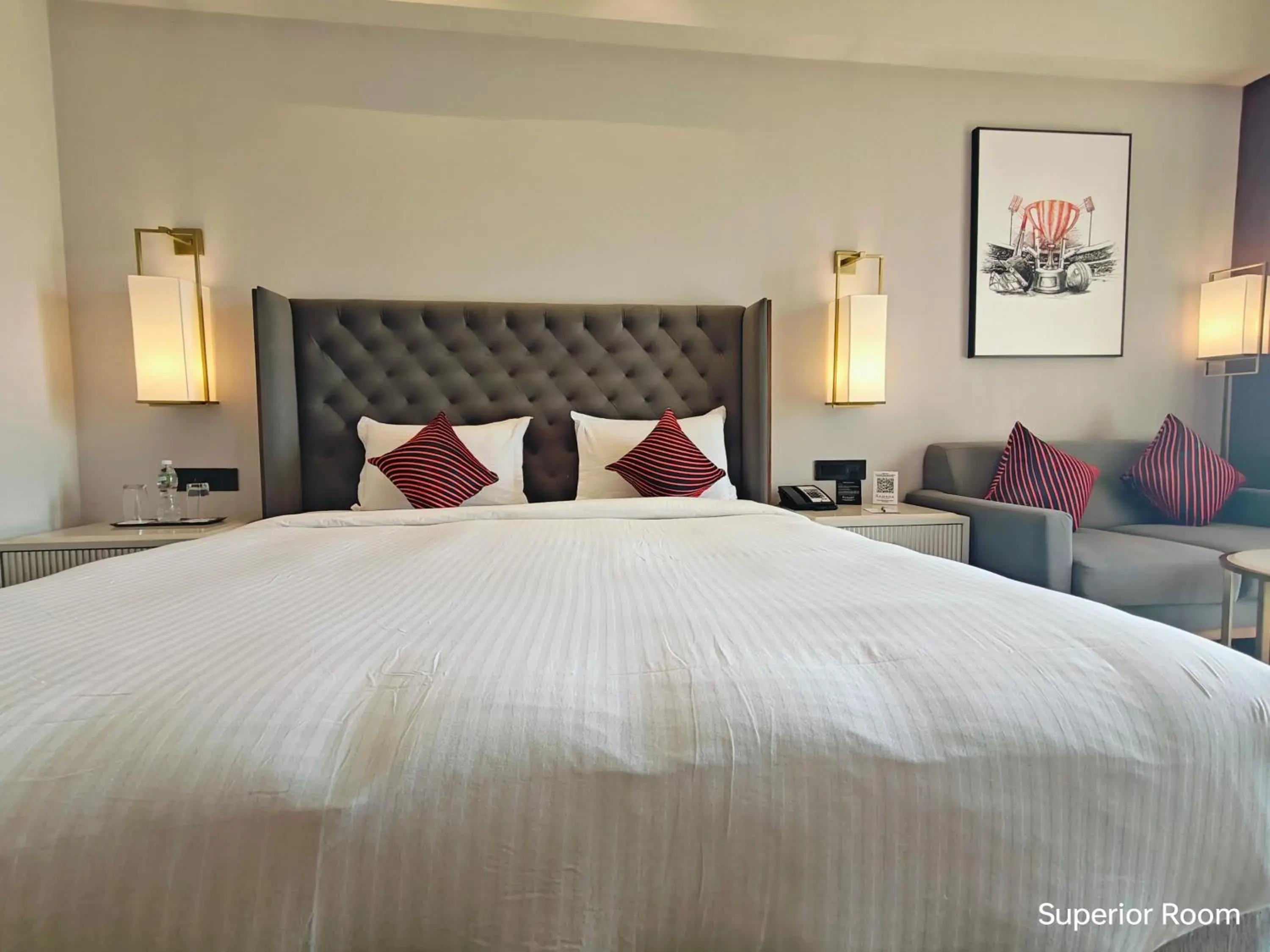 King Room - Non-Smoking in Ramada by Wyndham Ahmedabad Narendra Modi Stadium Motera King Room - Non-Smoking in Ramada by Wyndham Ahmedabad Narendra Modi Stadium Motera