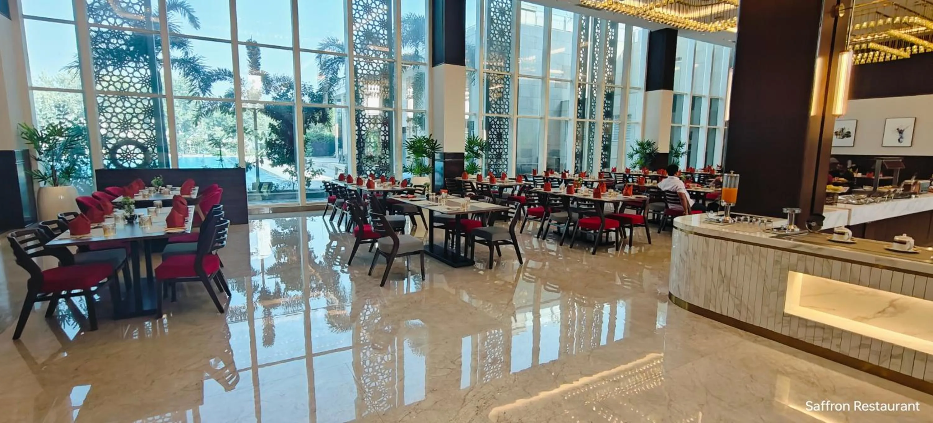 Restaurant/places to eat in Ramada by Wyndham Ahmedabad Narendra Modi Stadium Motera