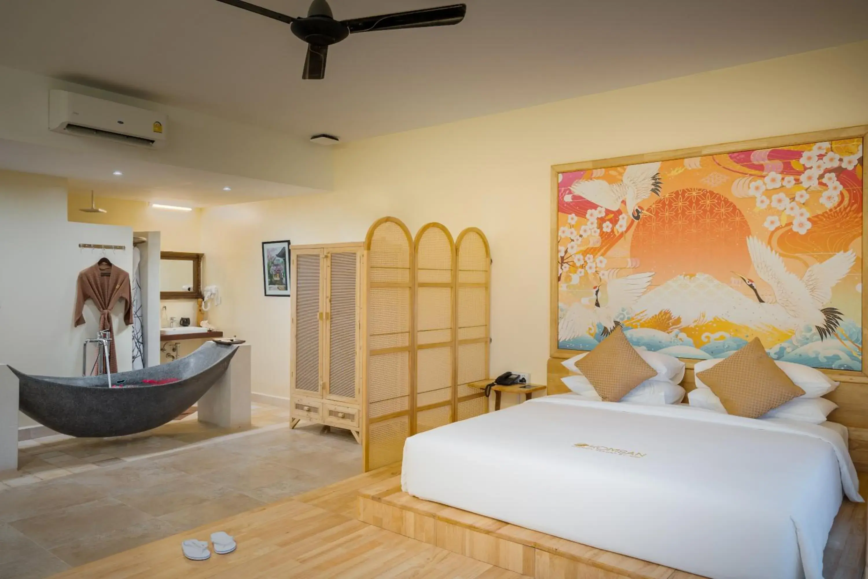 Japanes Executive Suite King in Komsan Kampot Resort Japanes Executive Suite King in Komsan Kampot Resort