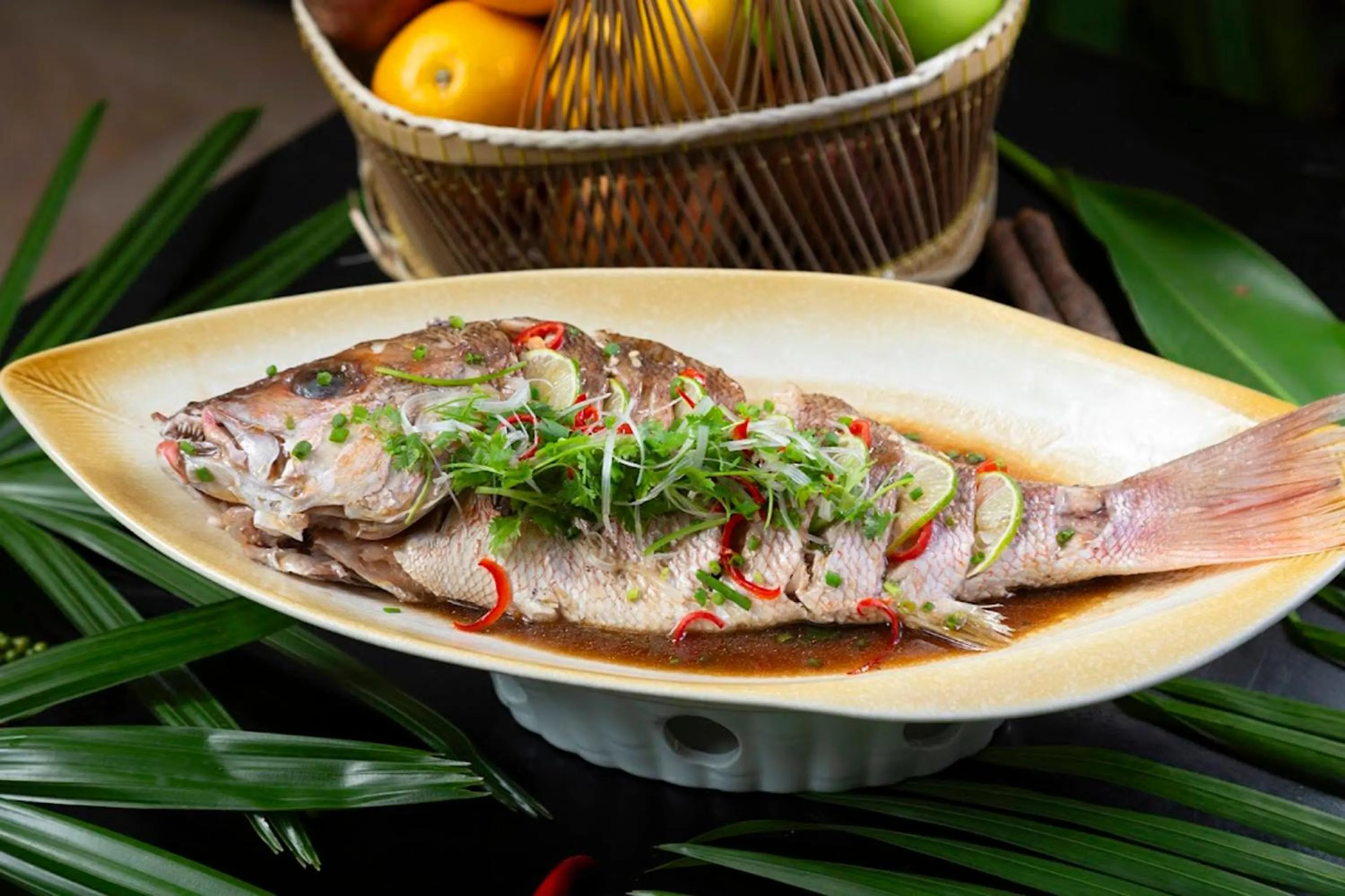 Food and drinks in Komsan Kampot Resort