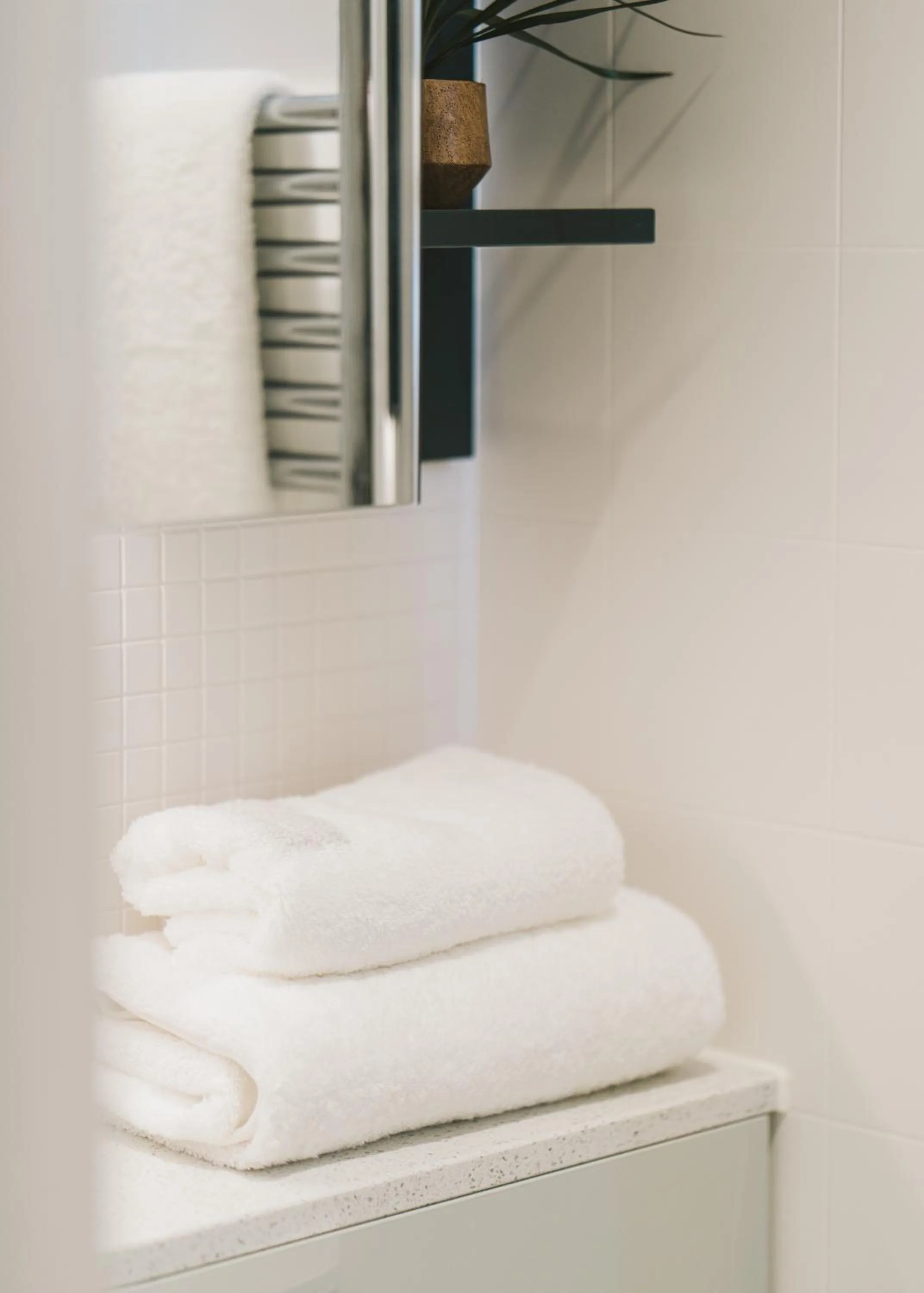 Bathroom in Vertus Edit Canary Wharf