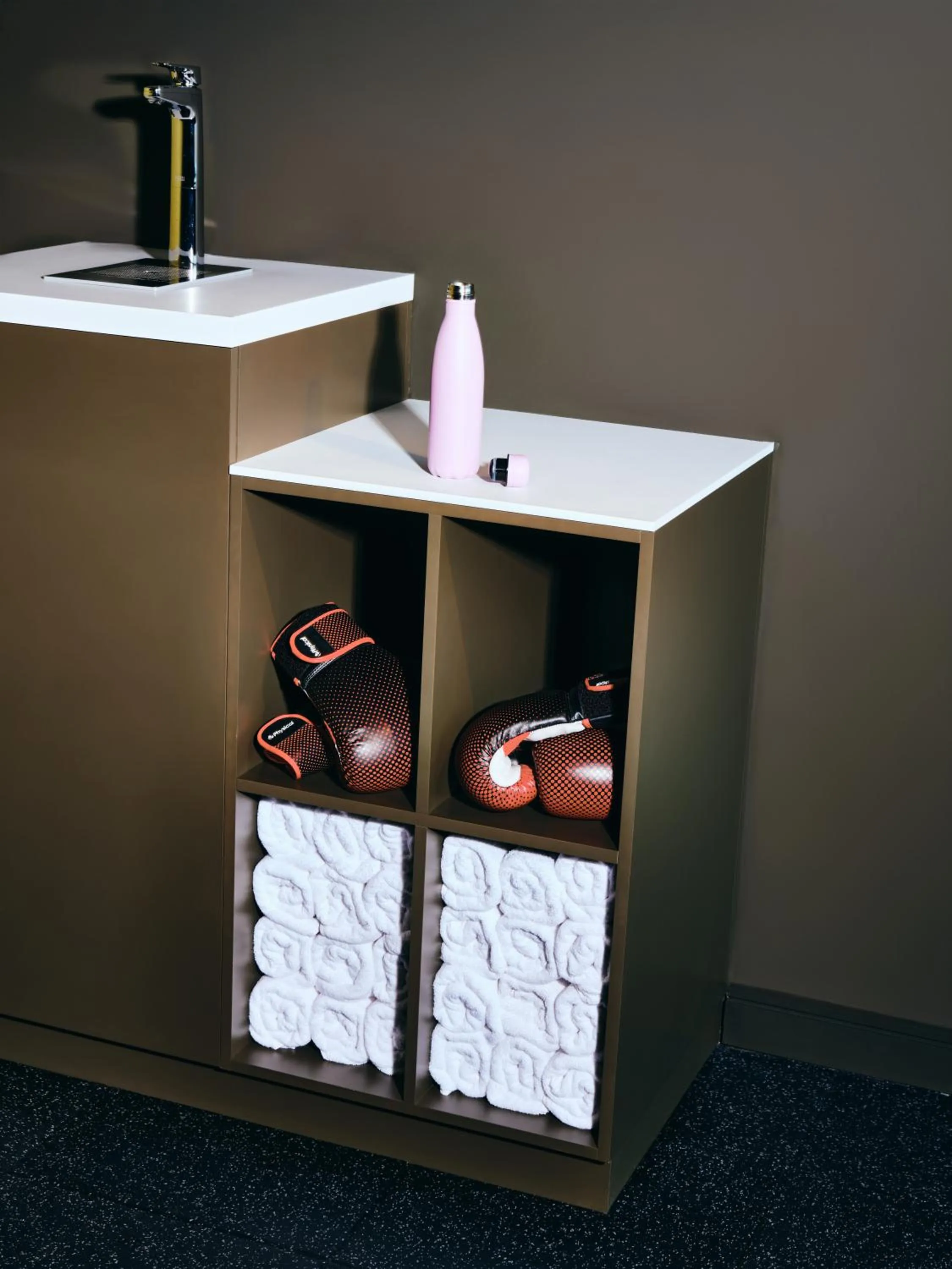 Fitness centre/facilities in Vertus Edit Canary Wharf