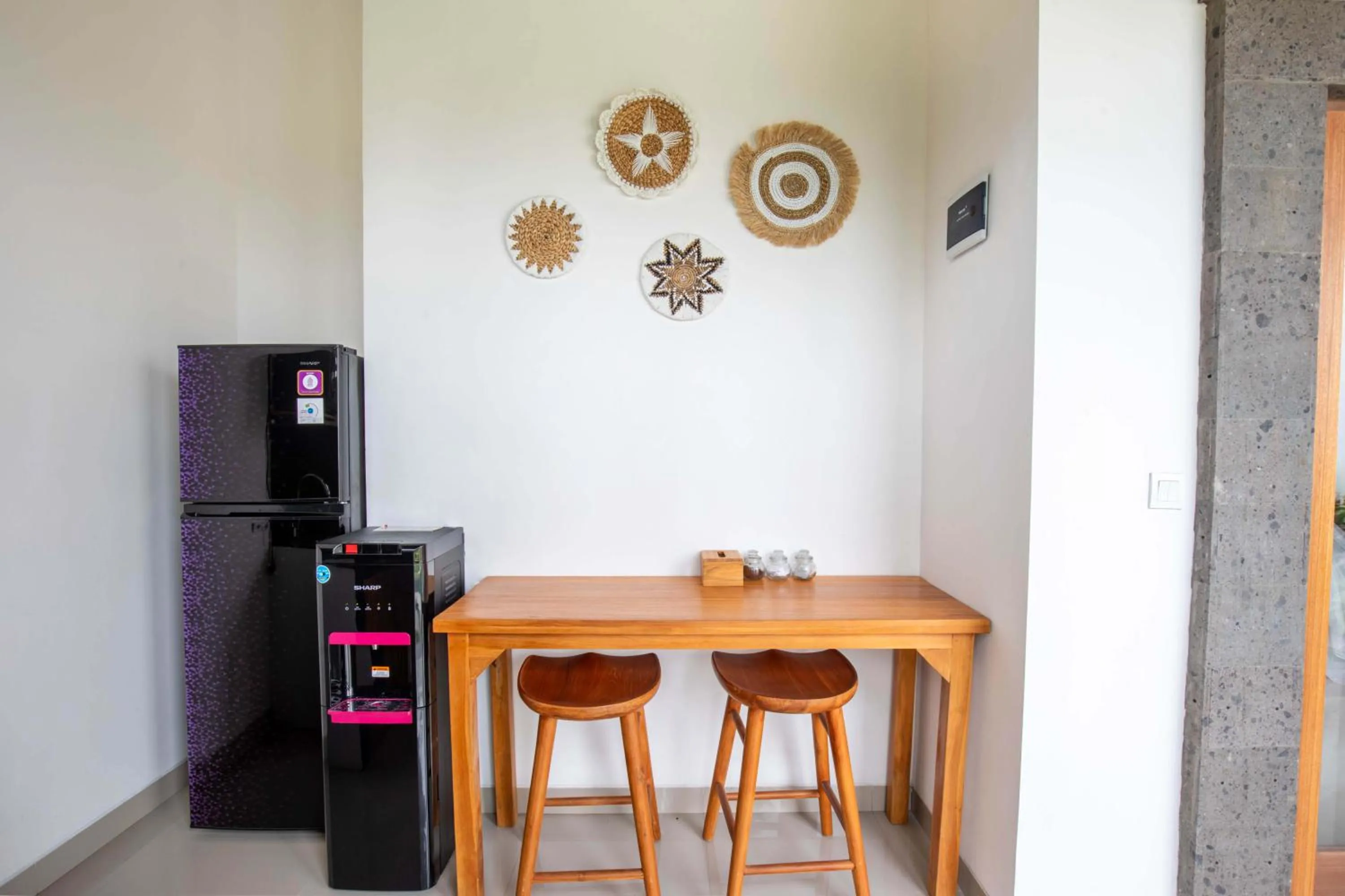 Dining area in Weda Villas