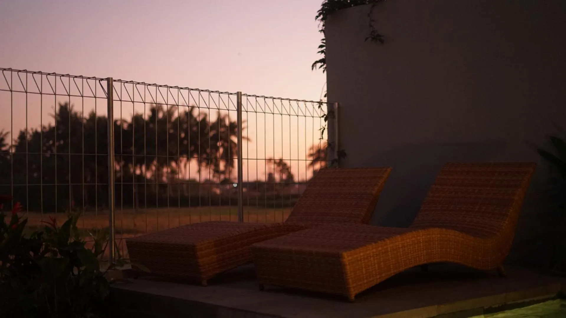 Sunset in Weda Villas