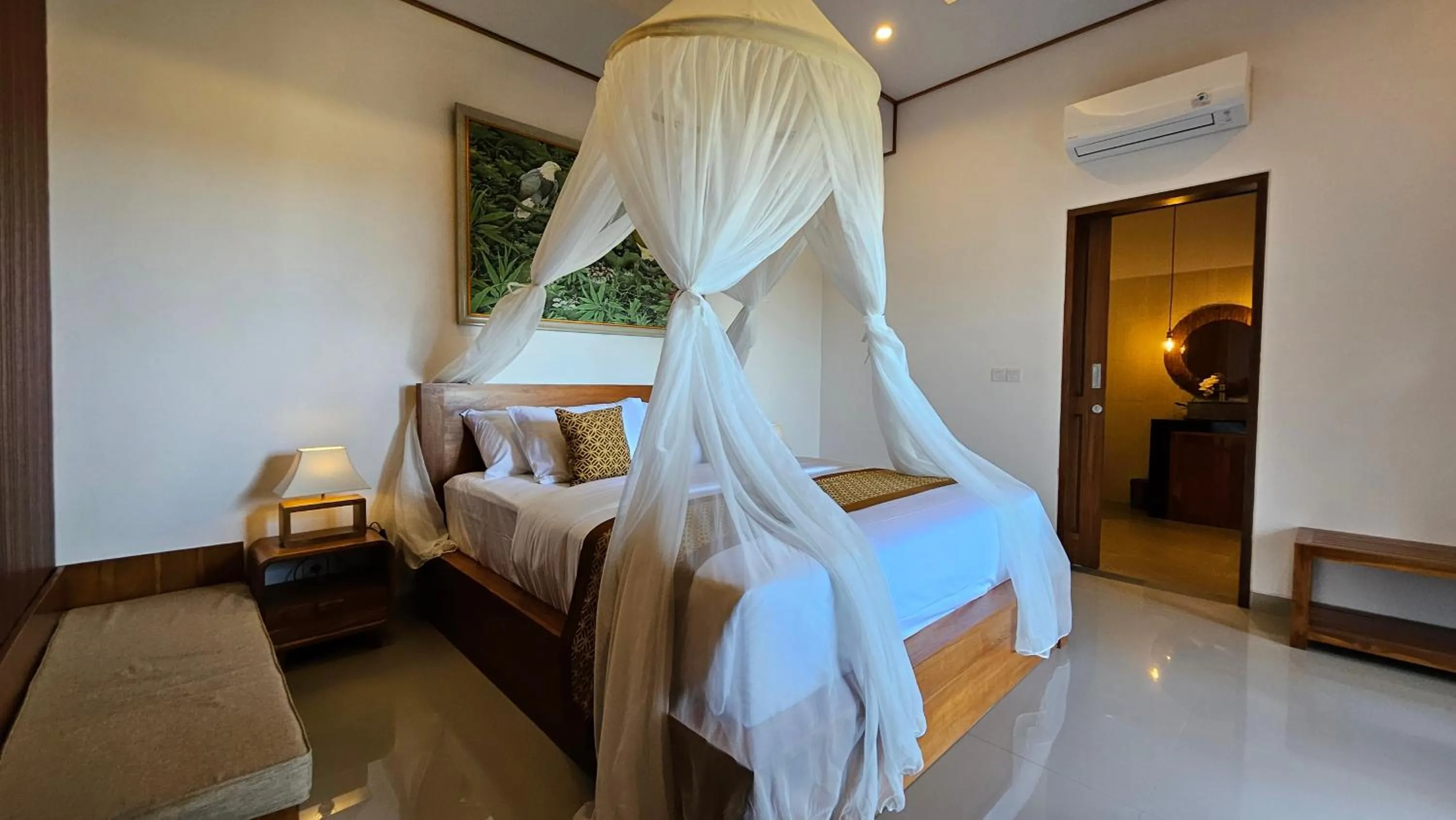 Bedroom, Bed in Weda Villas
