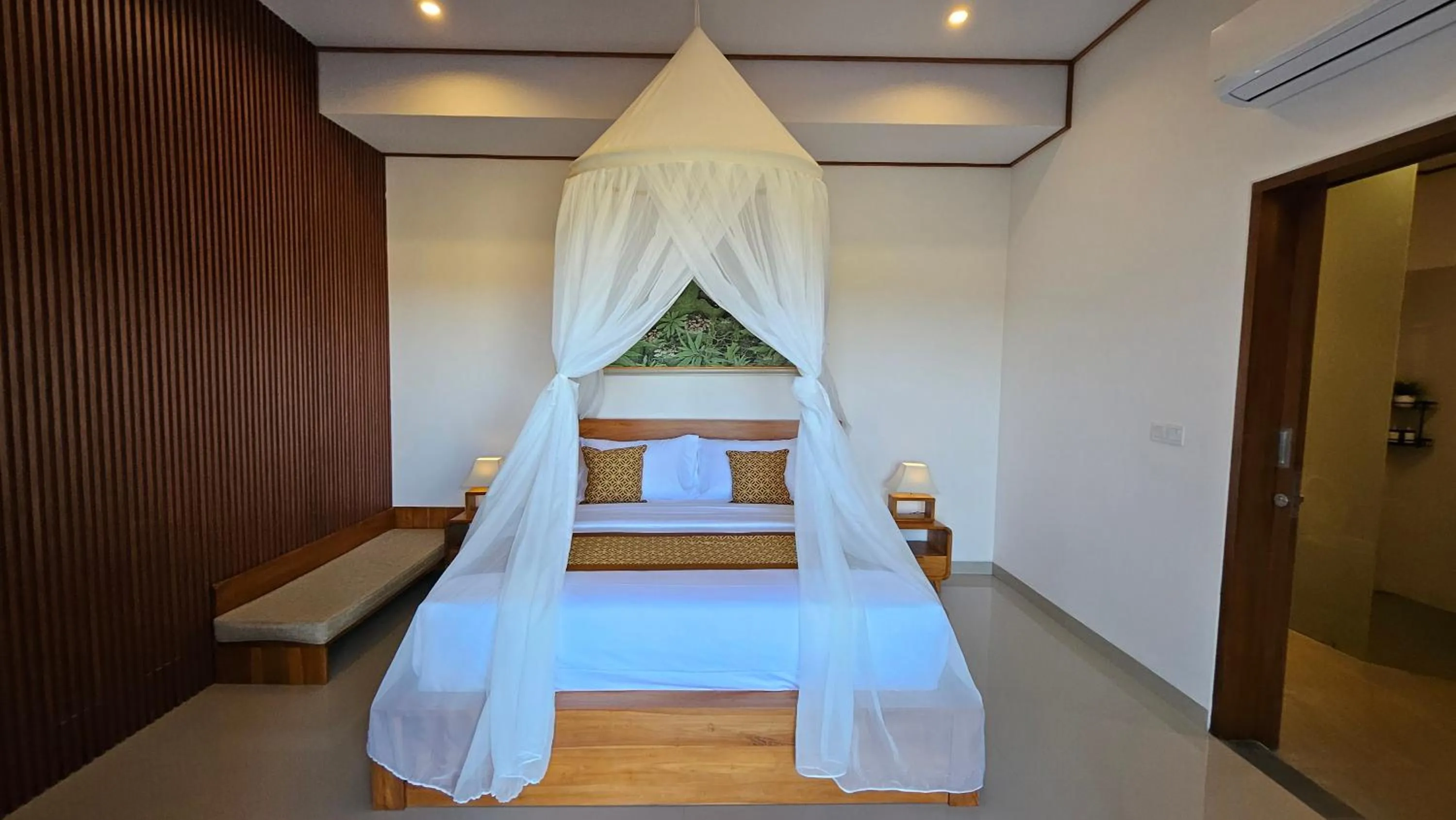 Bedroom, Bed in Weda Villas