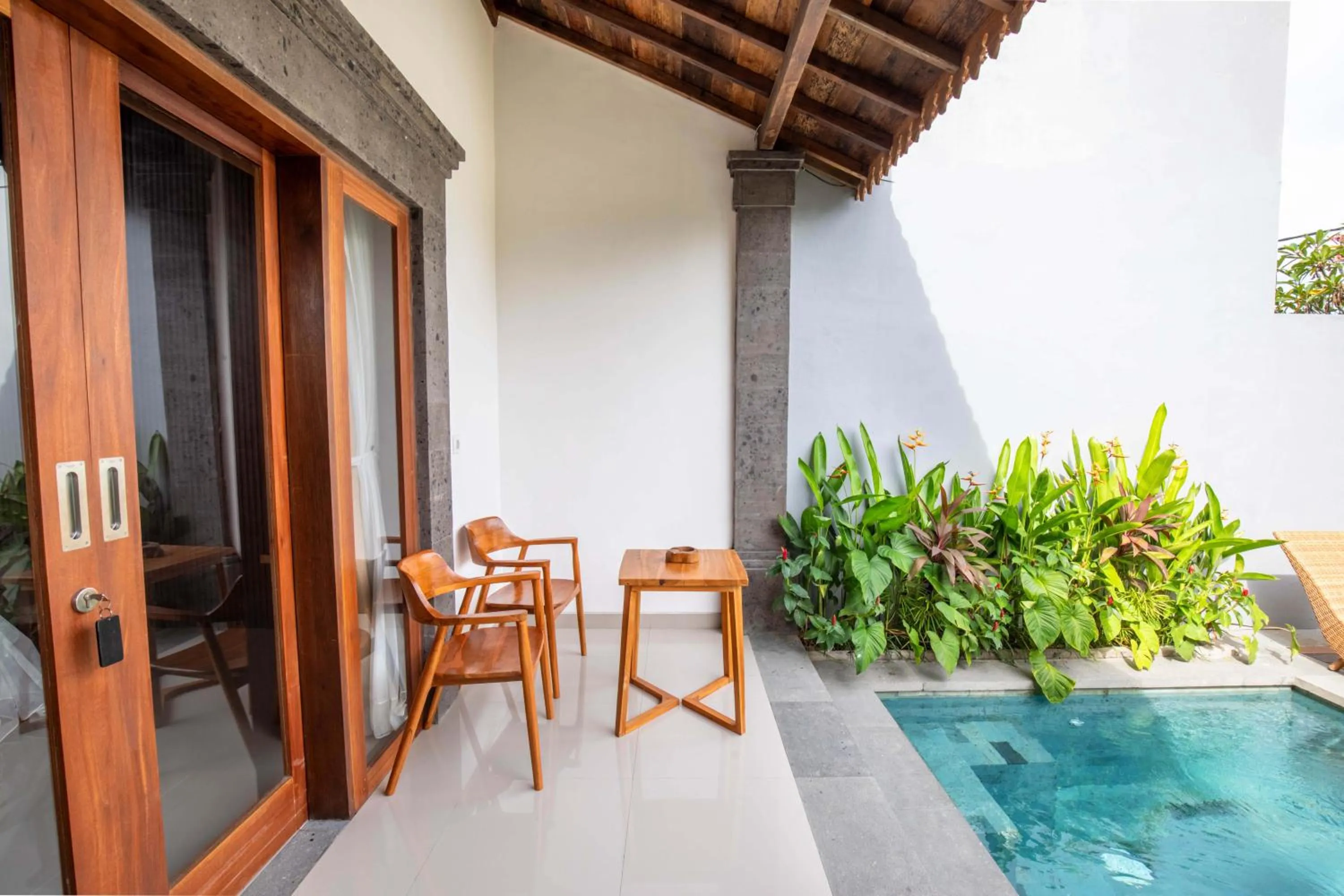 Balcony/Terrace in Weda Villas