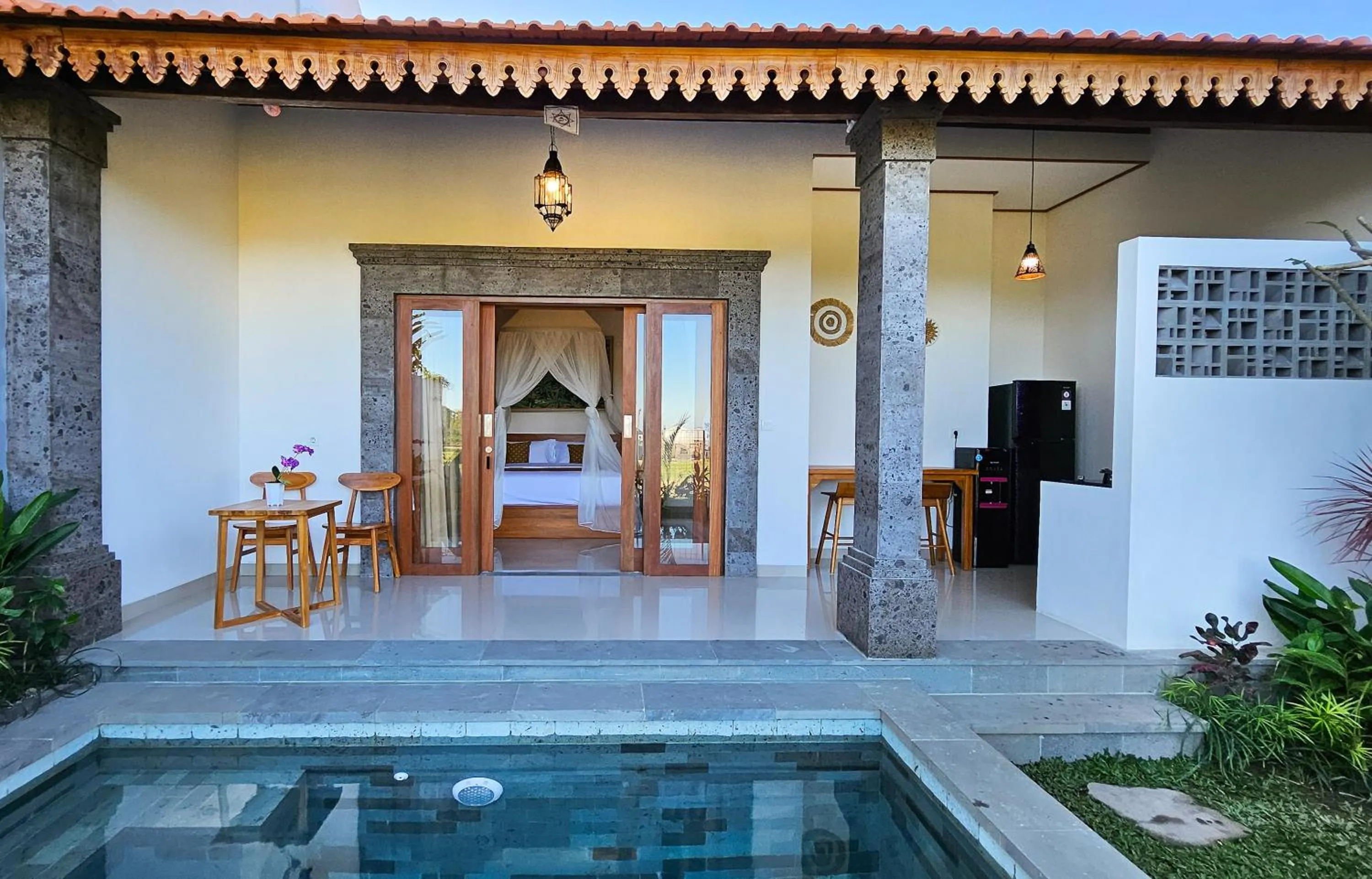 Patio in Weda Villas