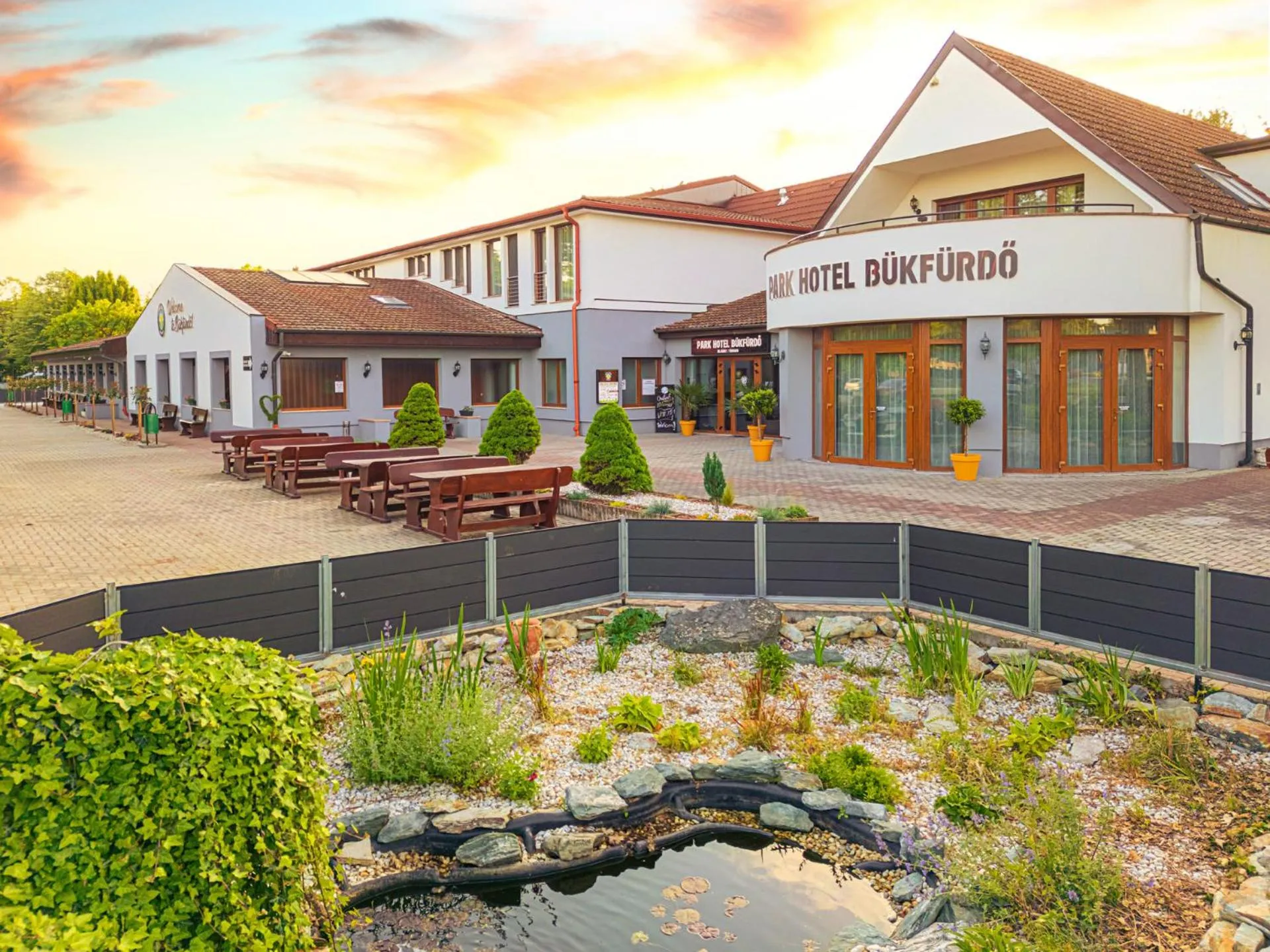 Property building in Park Hotel Bükfürdő