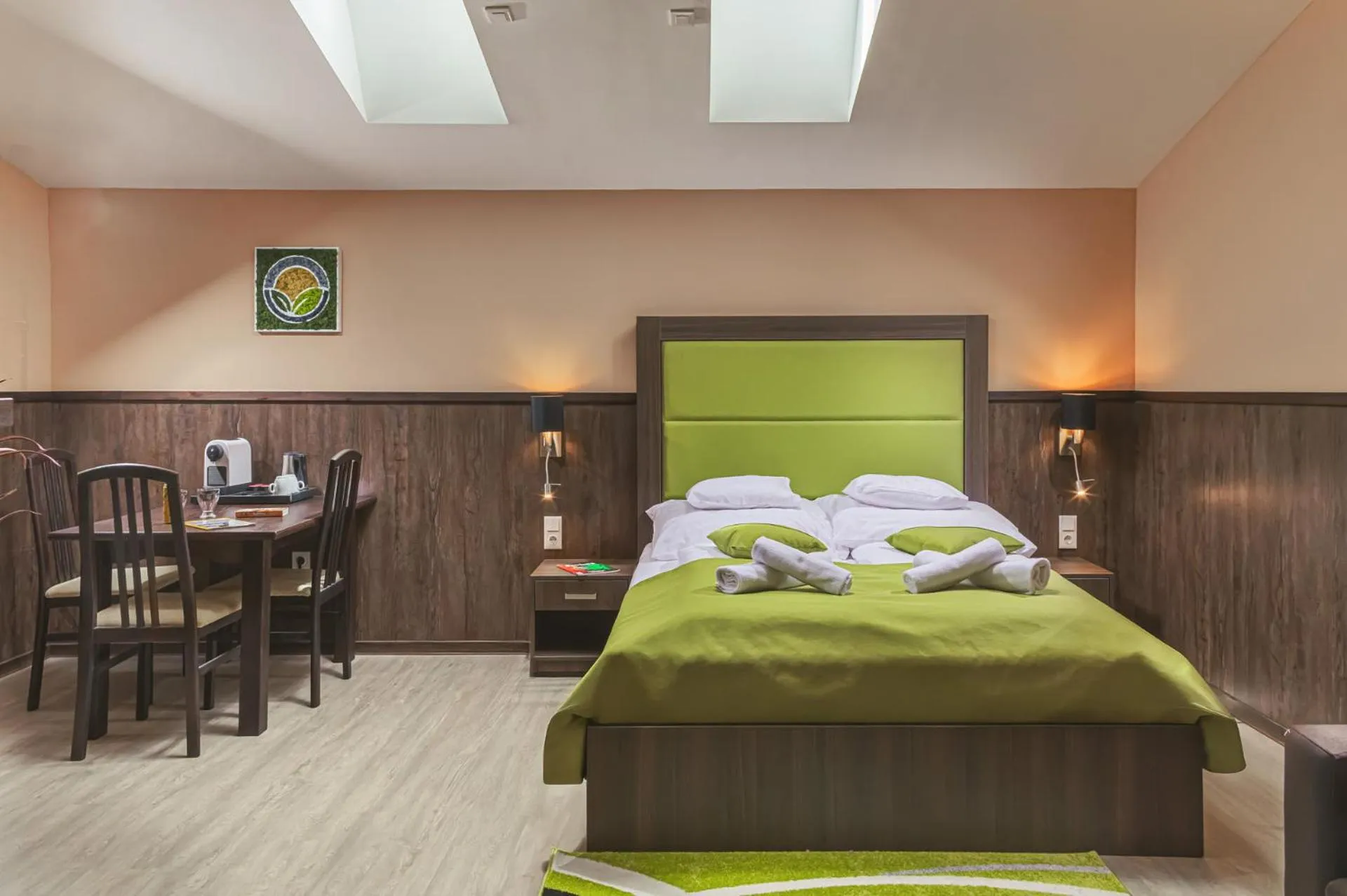 Bed in Park Hotel Bükfürdő