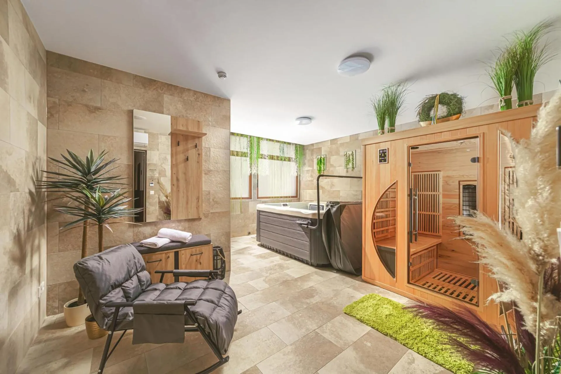 Sauna in Park Hotel Bükfürdő