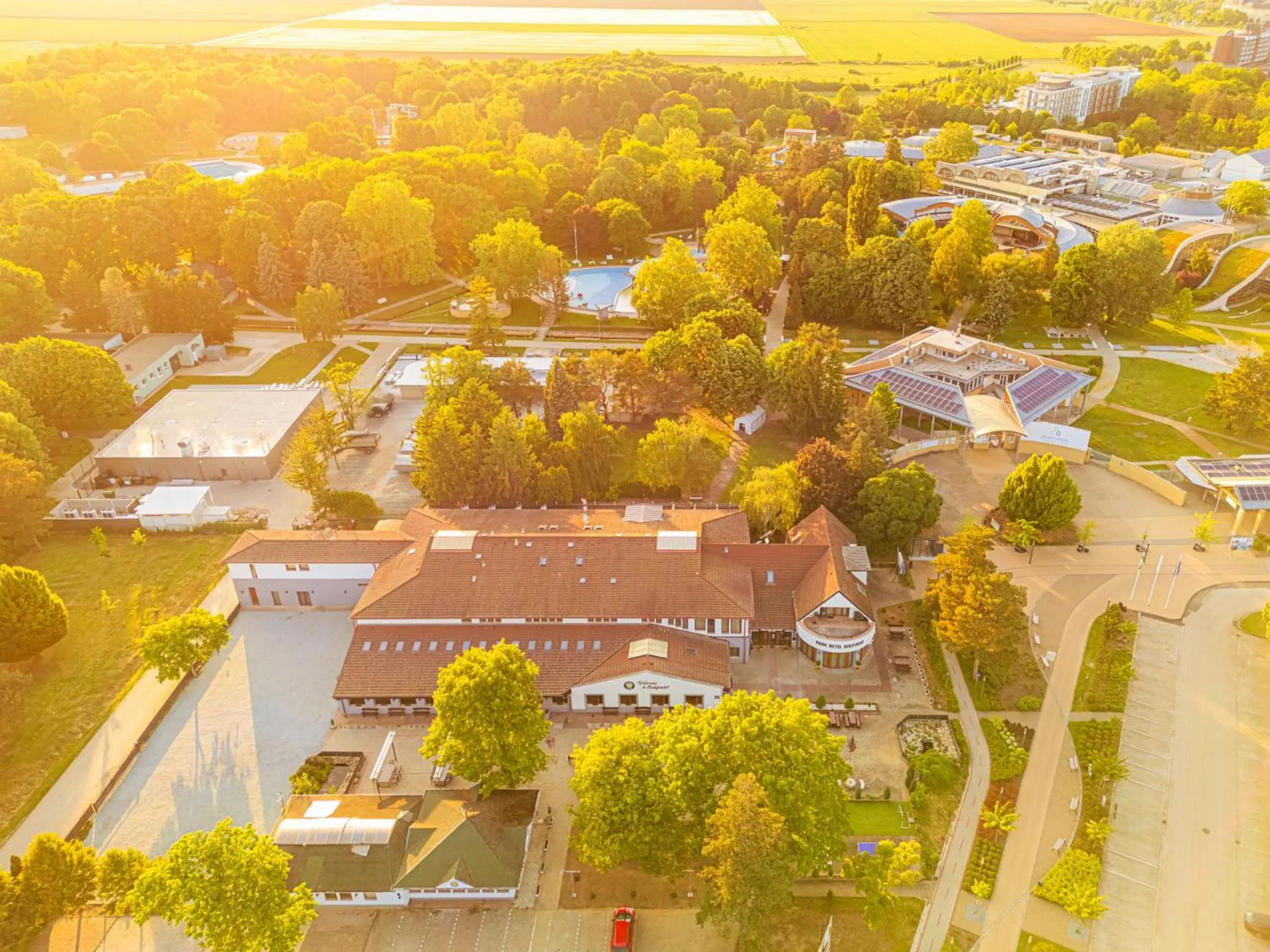 Property building in Park Hotel Bükfürdő