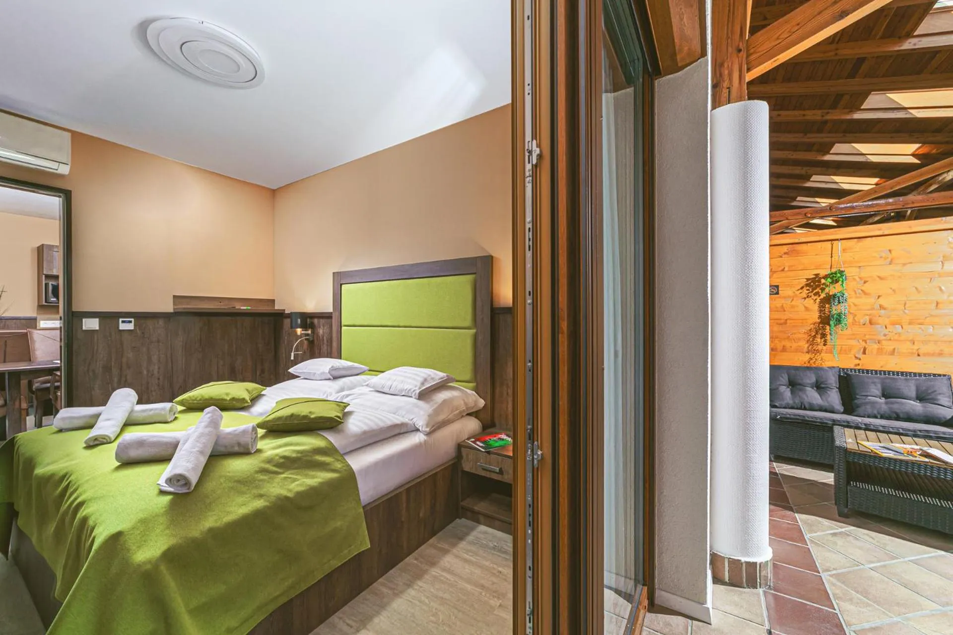 Bed in Park Hotel Bükfürdő