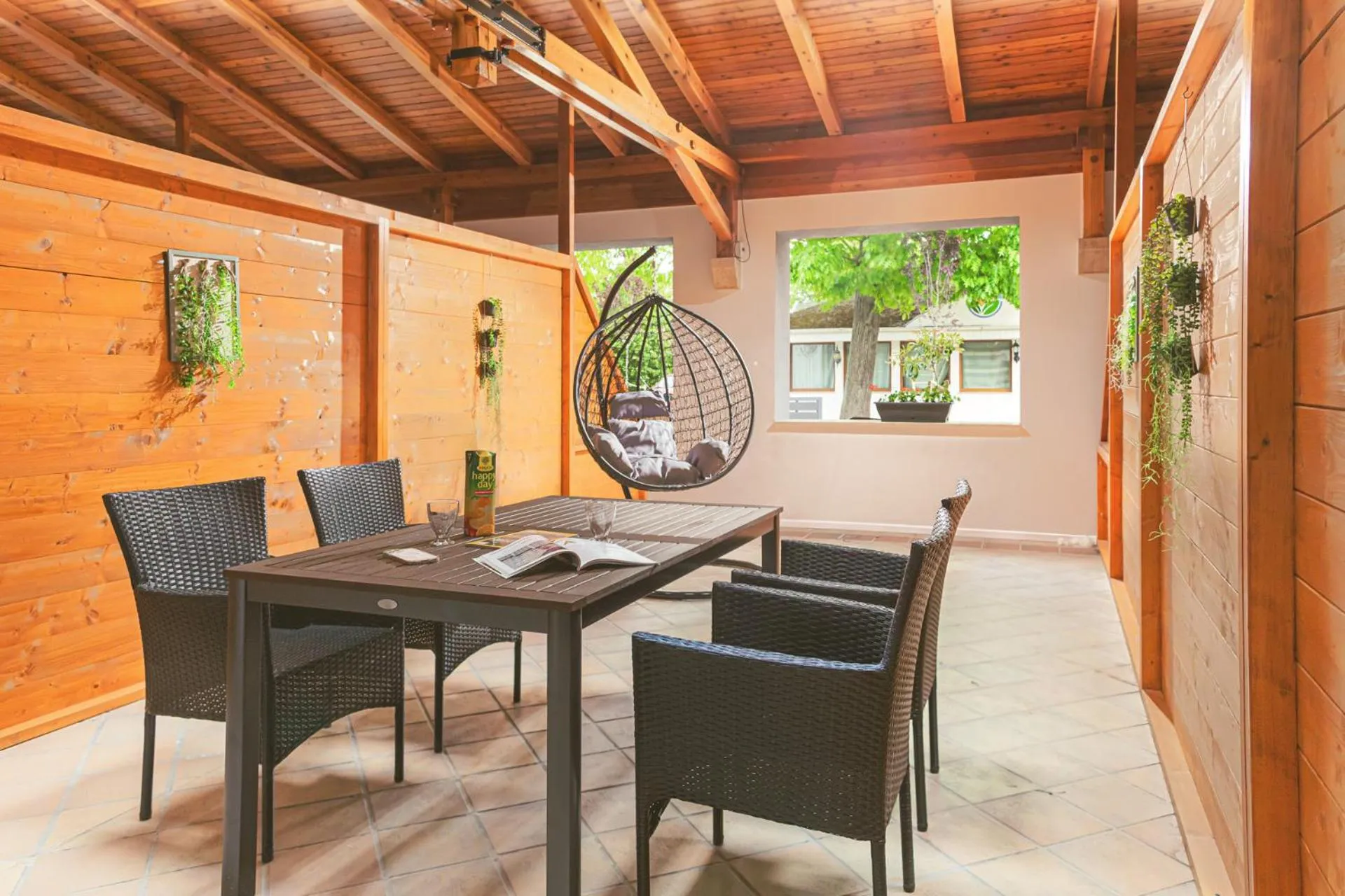 Balcony/Terrace in Park Hotel Bükfürdő