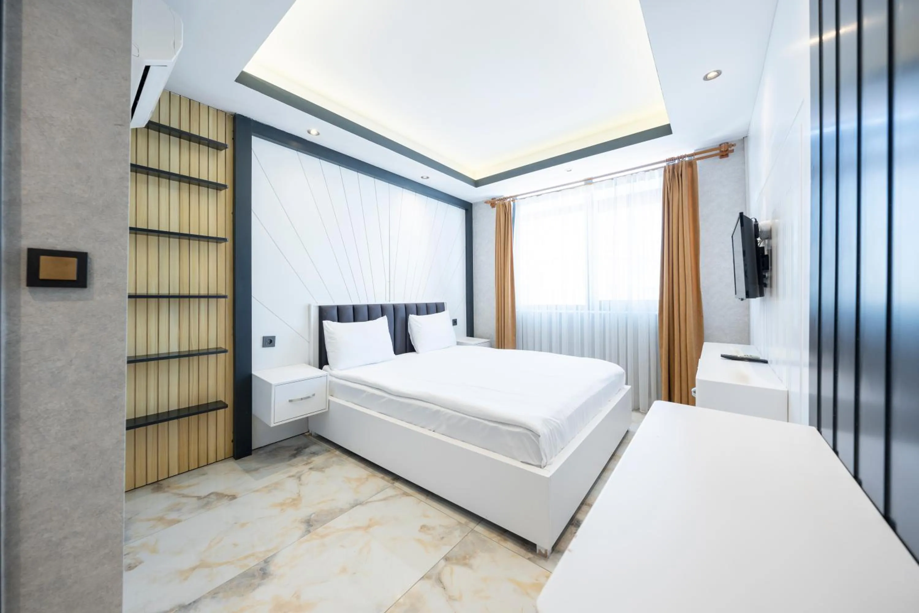 Bedroom, Bed in Maltepe MANHATTAN OTEL