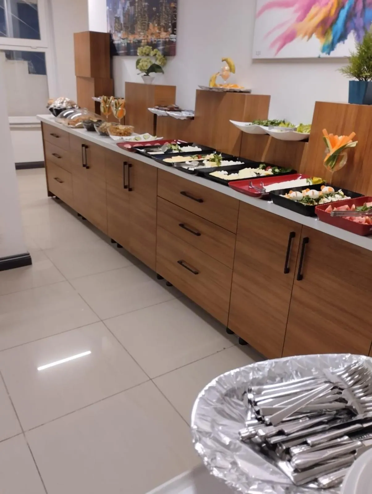 Buffet breakfast in Maltepe MANHATTAN OTEL