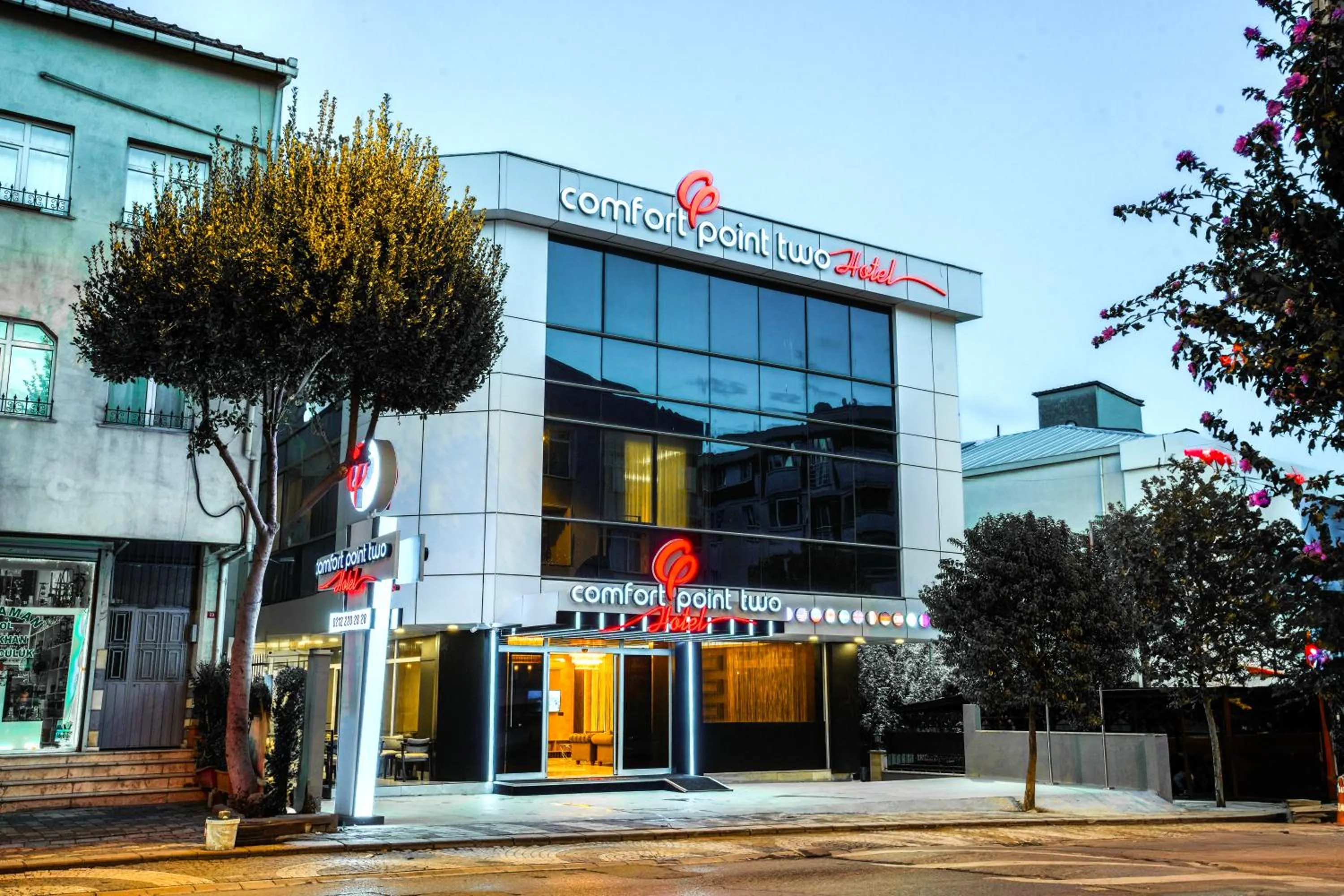 Property building in Comfort Point Two Hotel