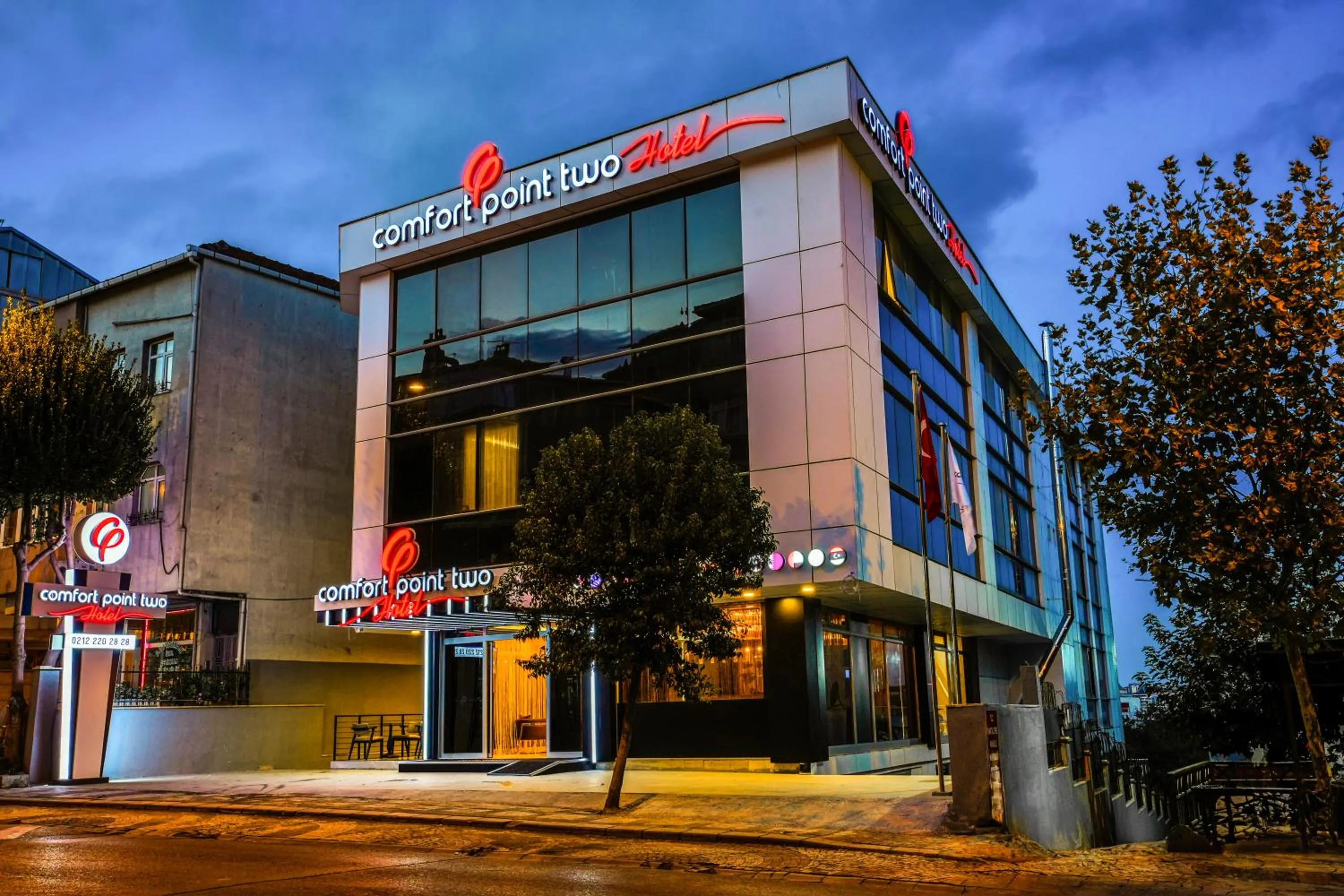 Property building in Comfort Point Two Hotel