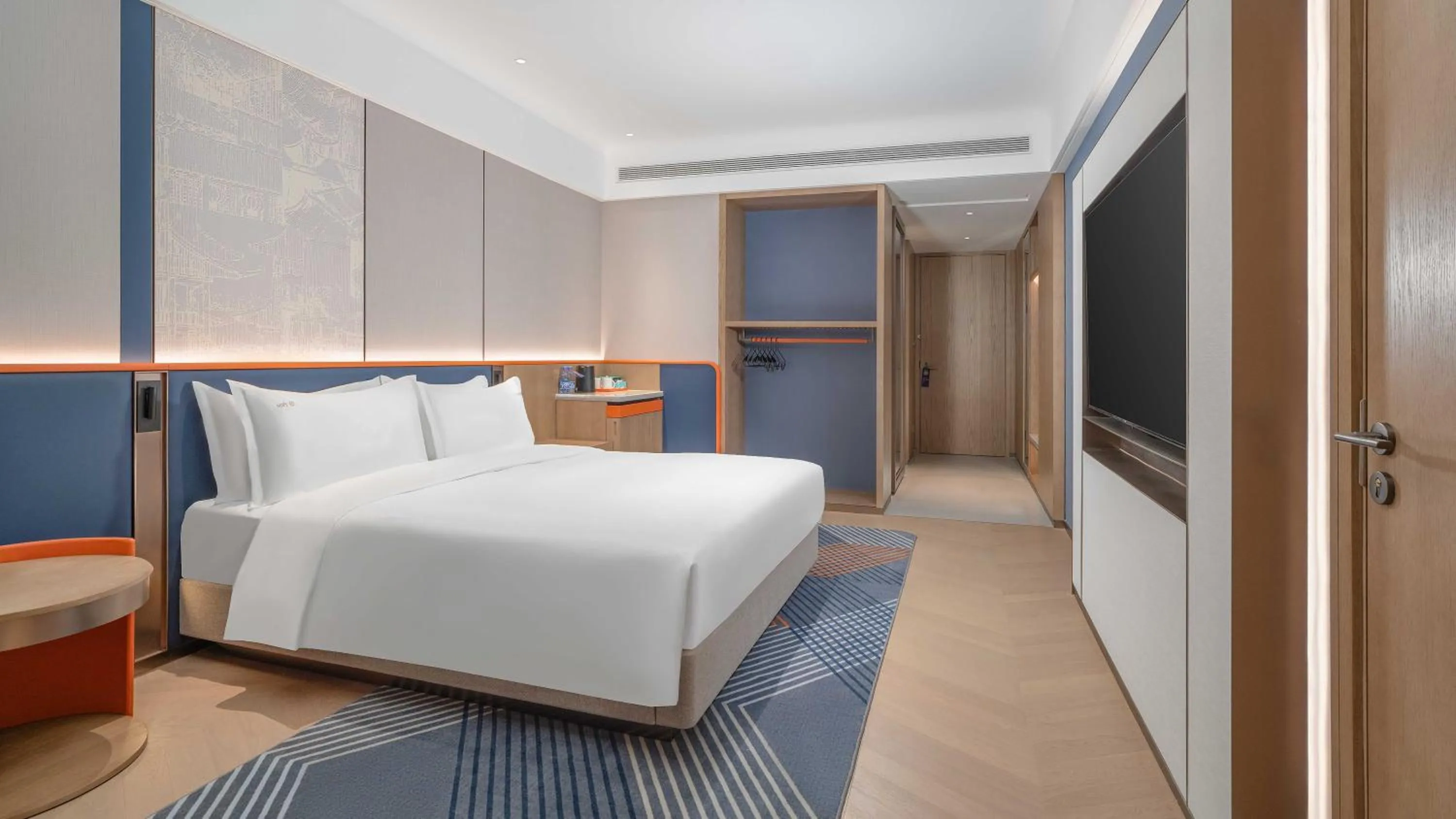 Bed in Holiday Inn Express Datong Pingcheng by IHG