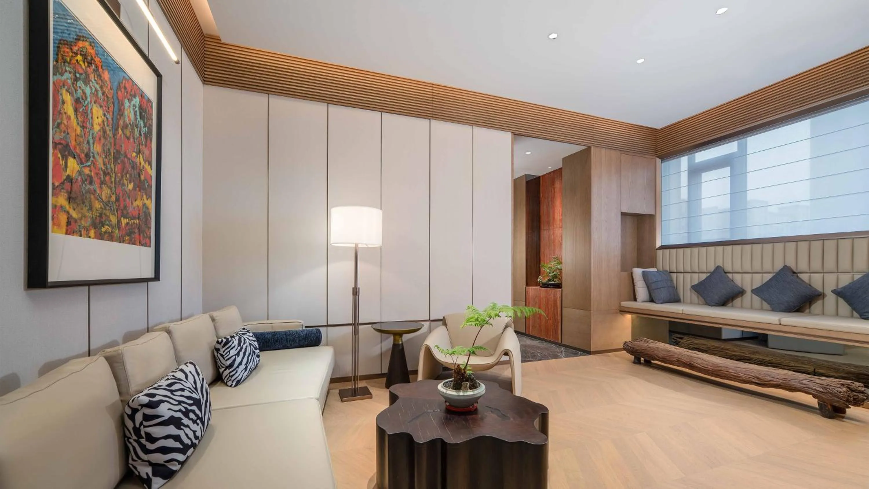 Seating area in Holiday Inn Express Datong Pingcheng by IHG