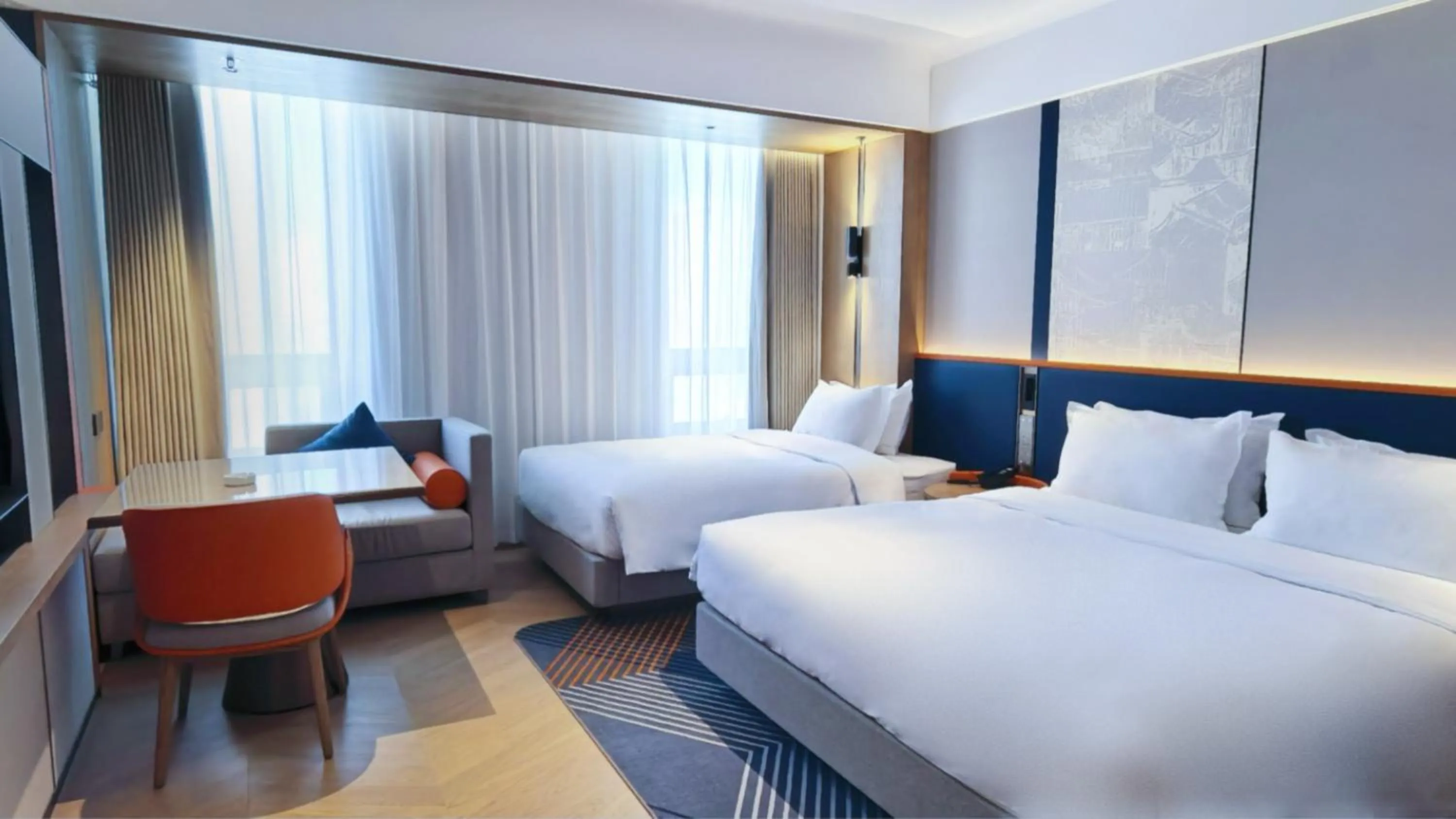 Photo of the whole room, Bed in Holiday Inn Express Datong Pingcheng by IHG