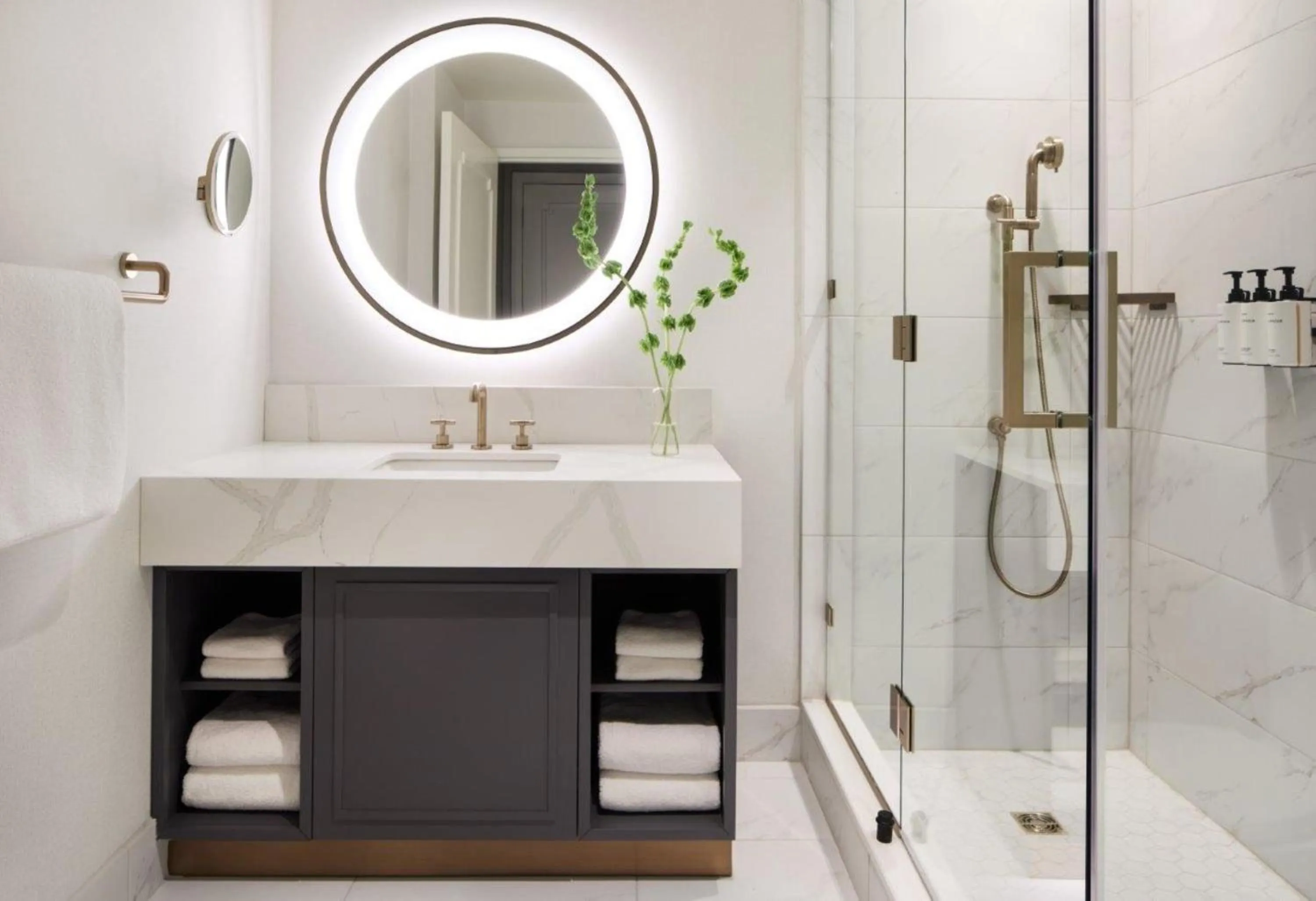 Bathroom in InterContinental Indianapolis by IHG