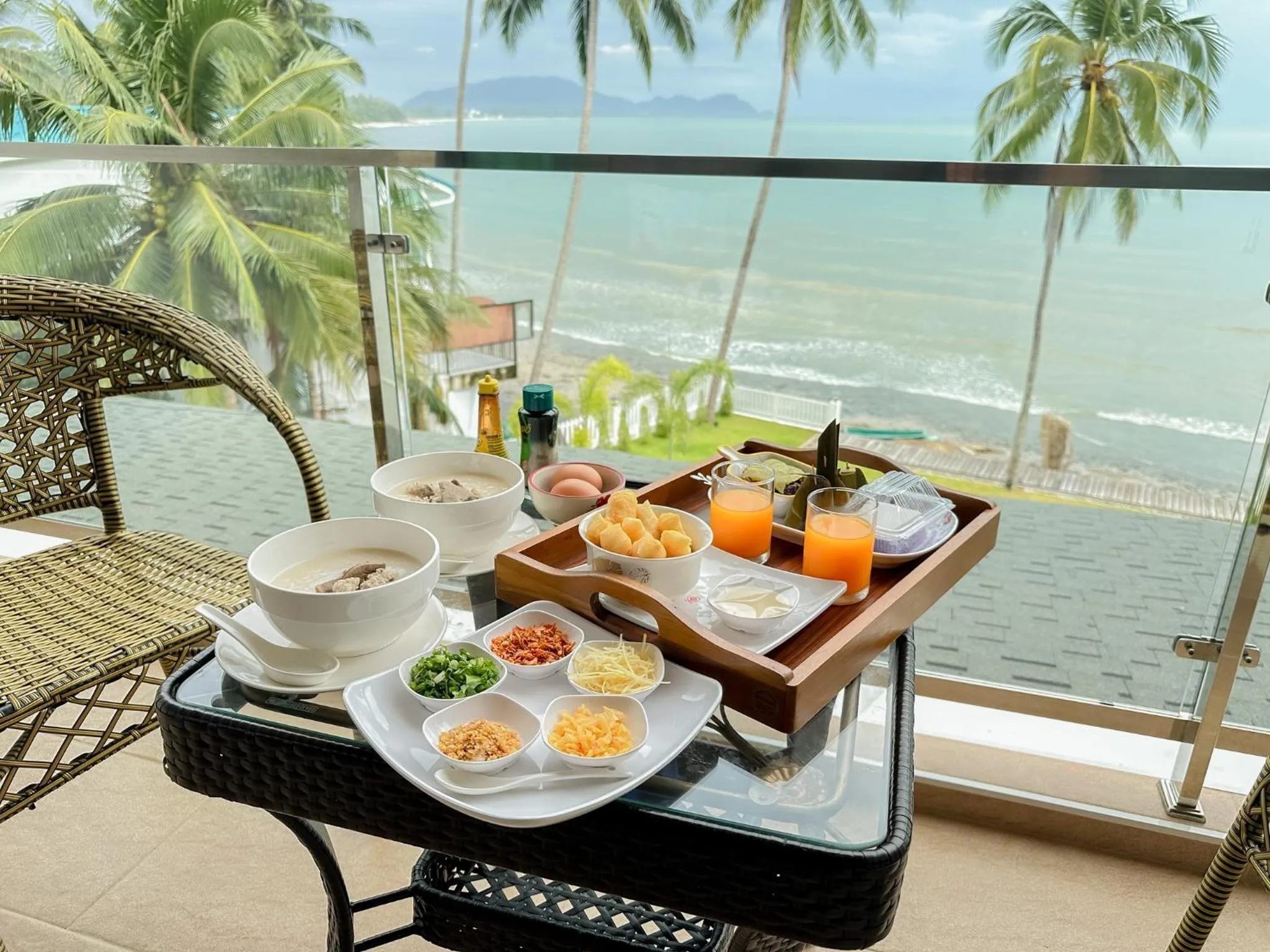 Breakfast in 2SIS'S Khanom Resotel