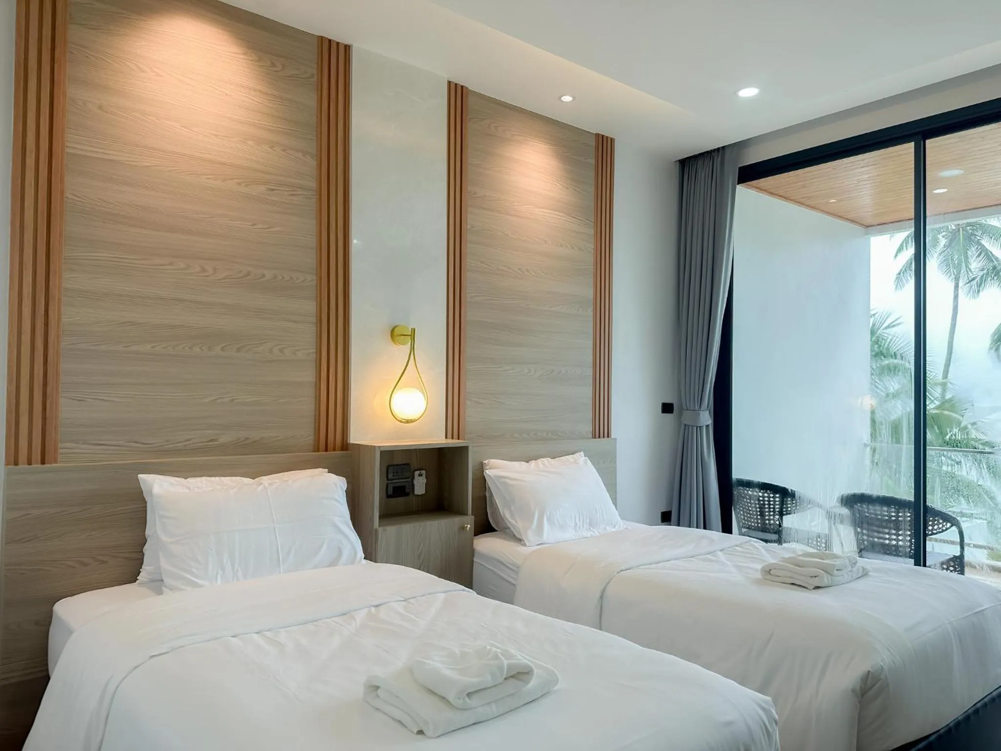 Bed in 2SIS'S Khanom Resotel