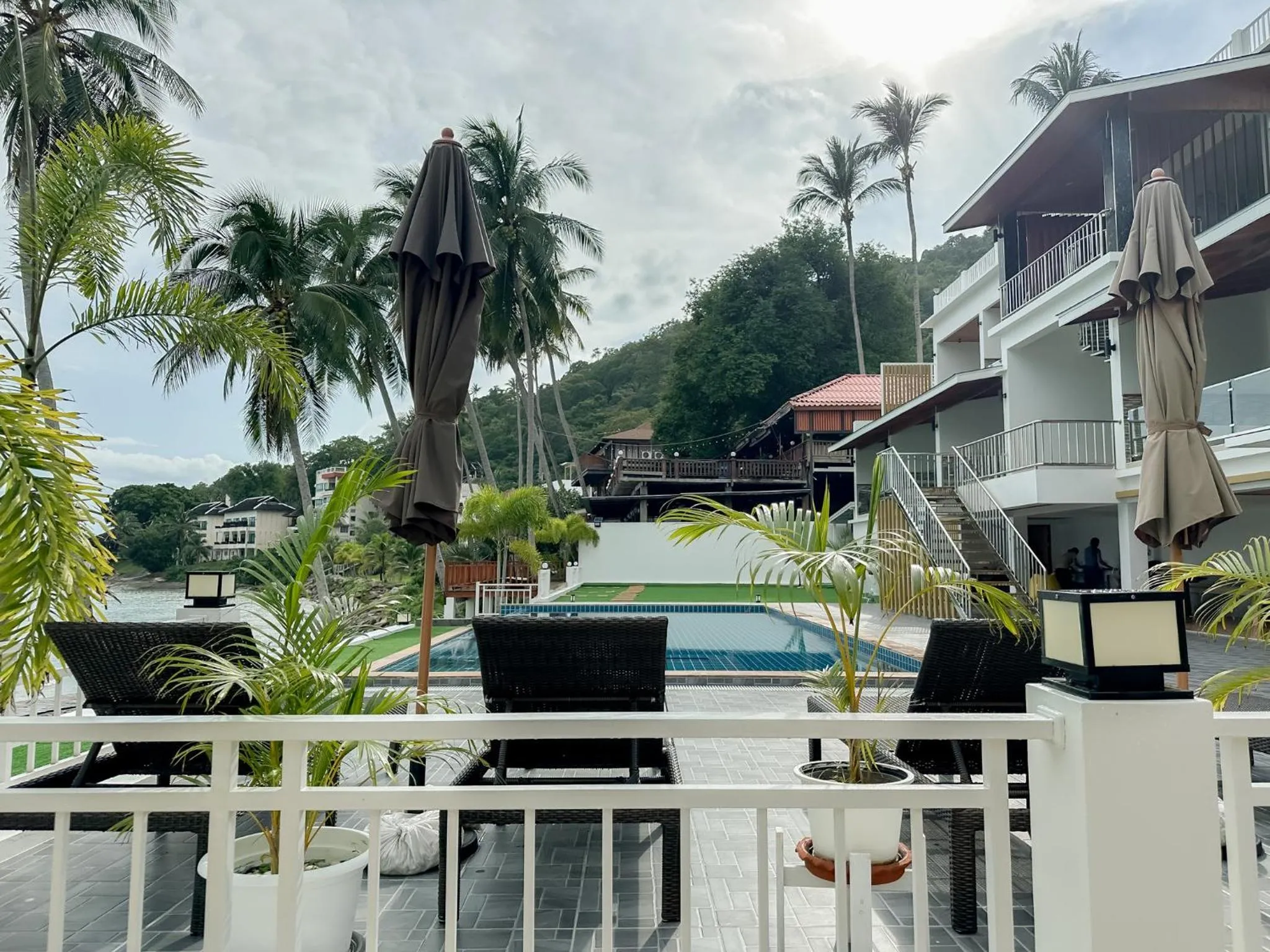 sunbed in 2SIS'S Khanom Resotel