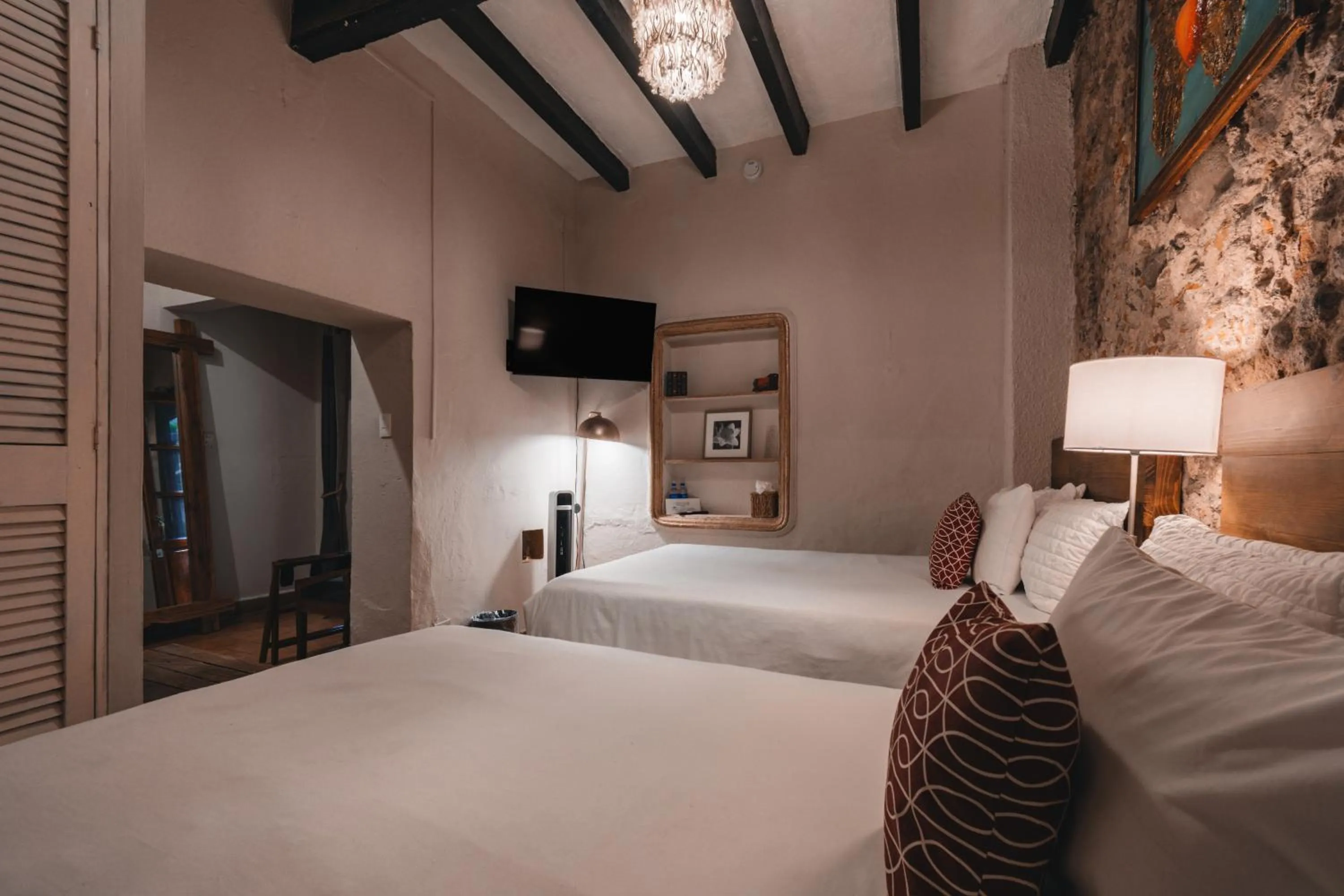 Photo of the whole room, Bed in Te Amo Hotel Boutique