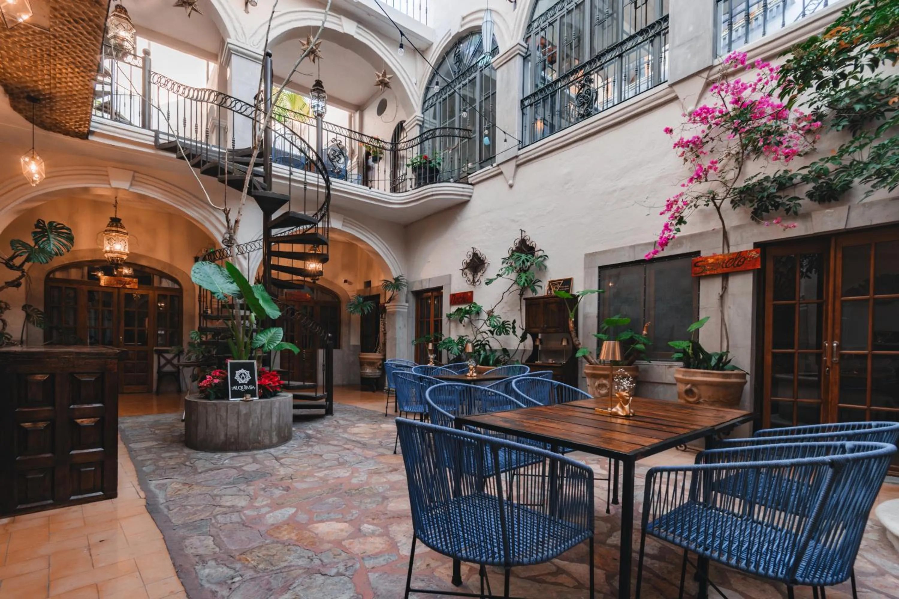 Restaurant/places to eat in Te Amo Hotel Boutique