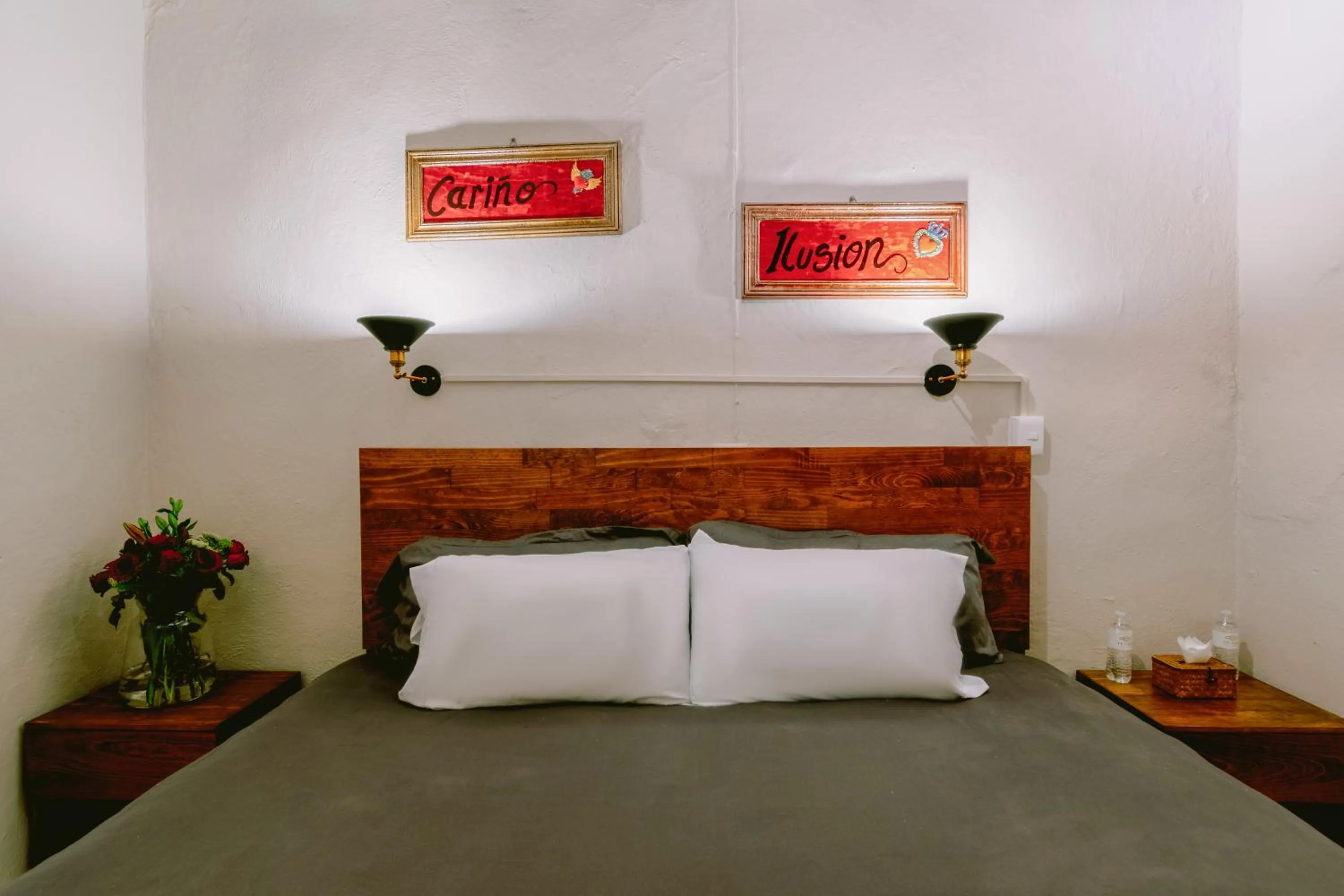 Photo of the whole room, Bed in Te Amo Hotel Boutique