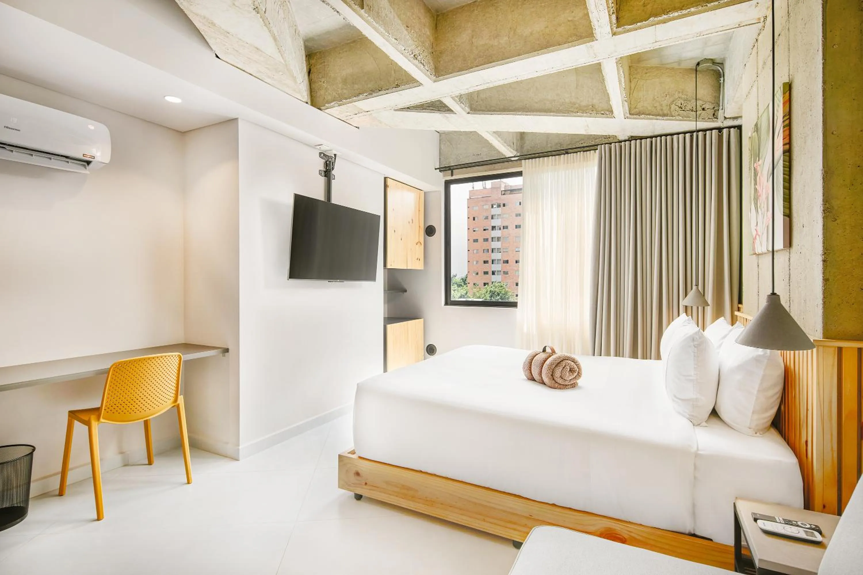 Bed in Firenze Lofts