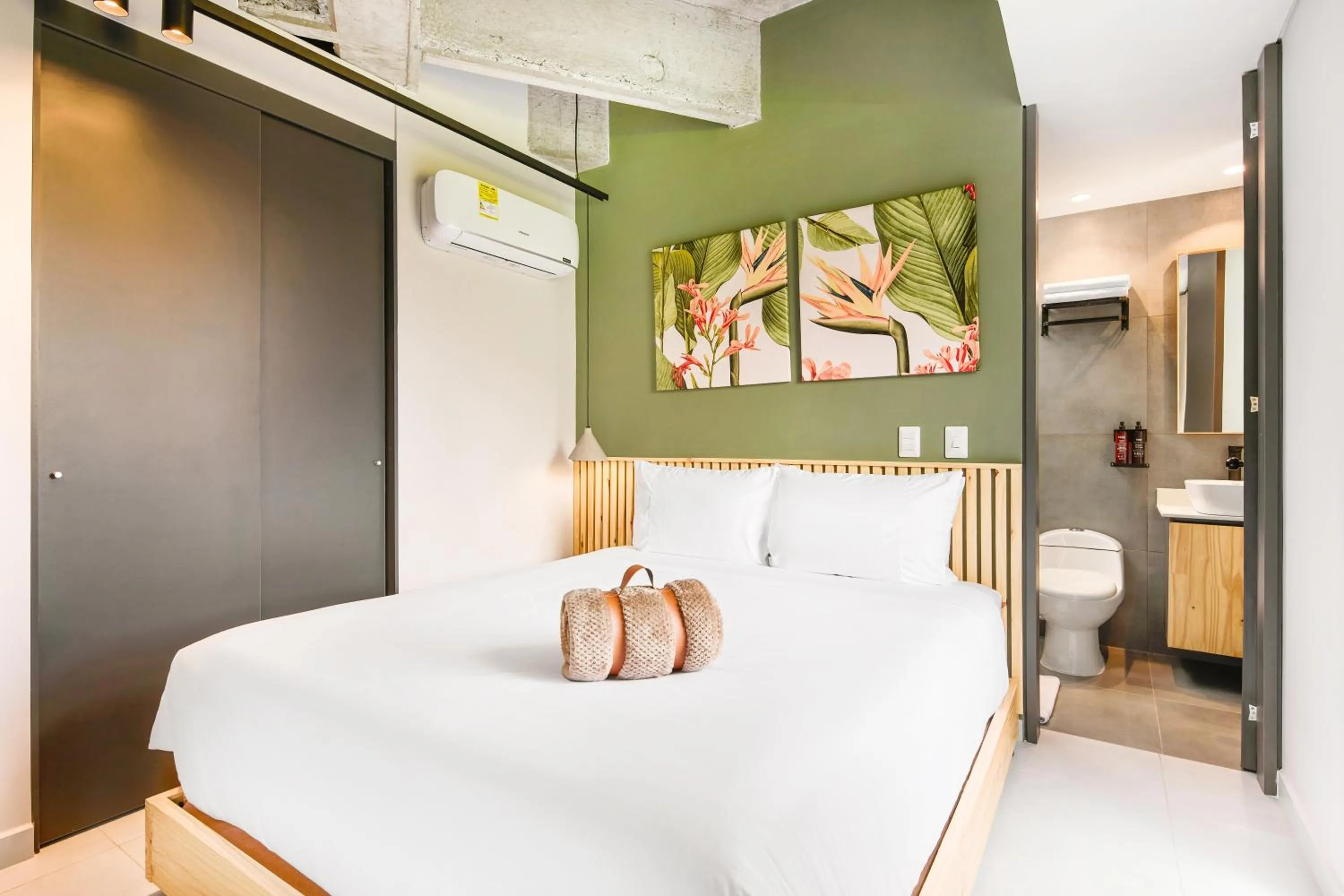 Bed in Firenze Lofts