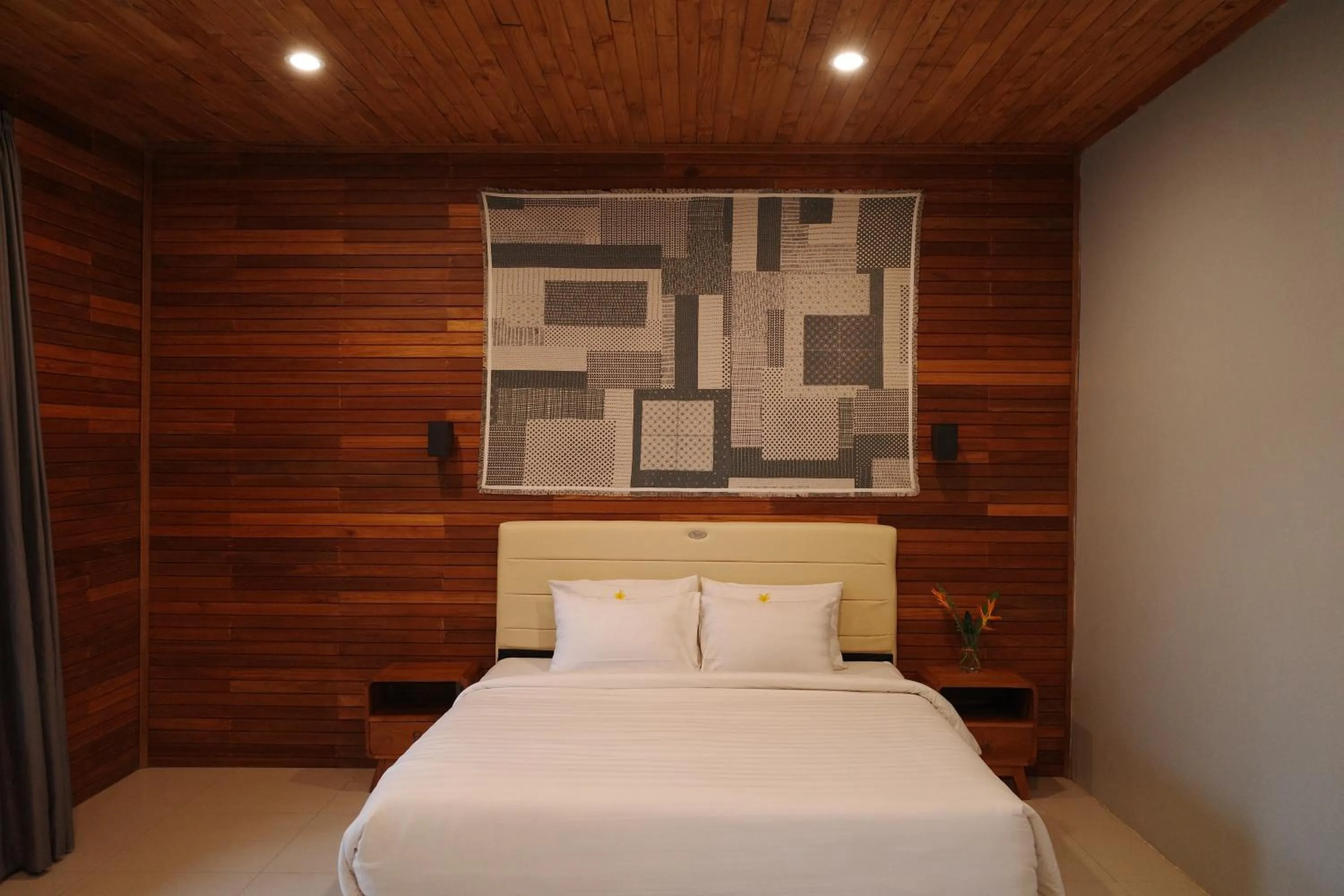 Bed in The Riang Villa