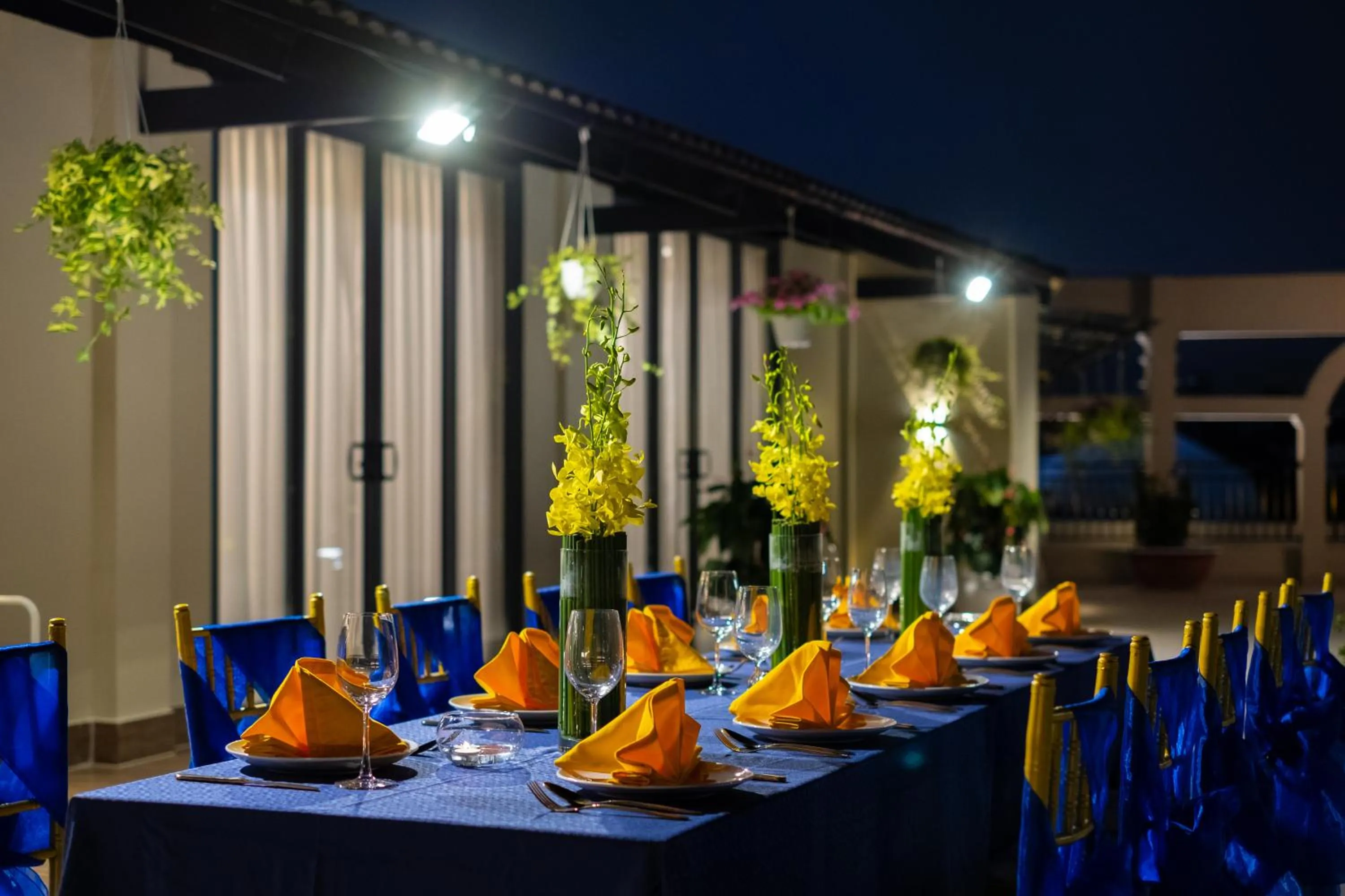 Patio in Sandals Lily Hotel