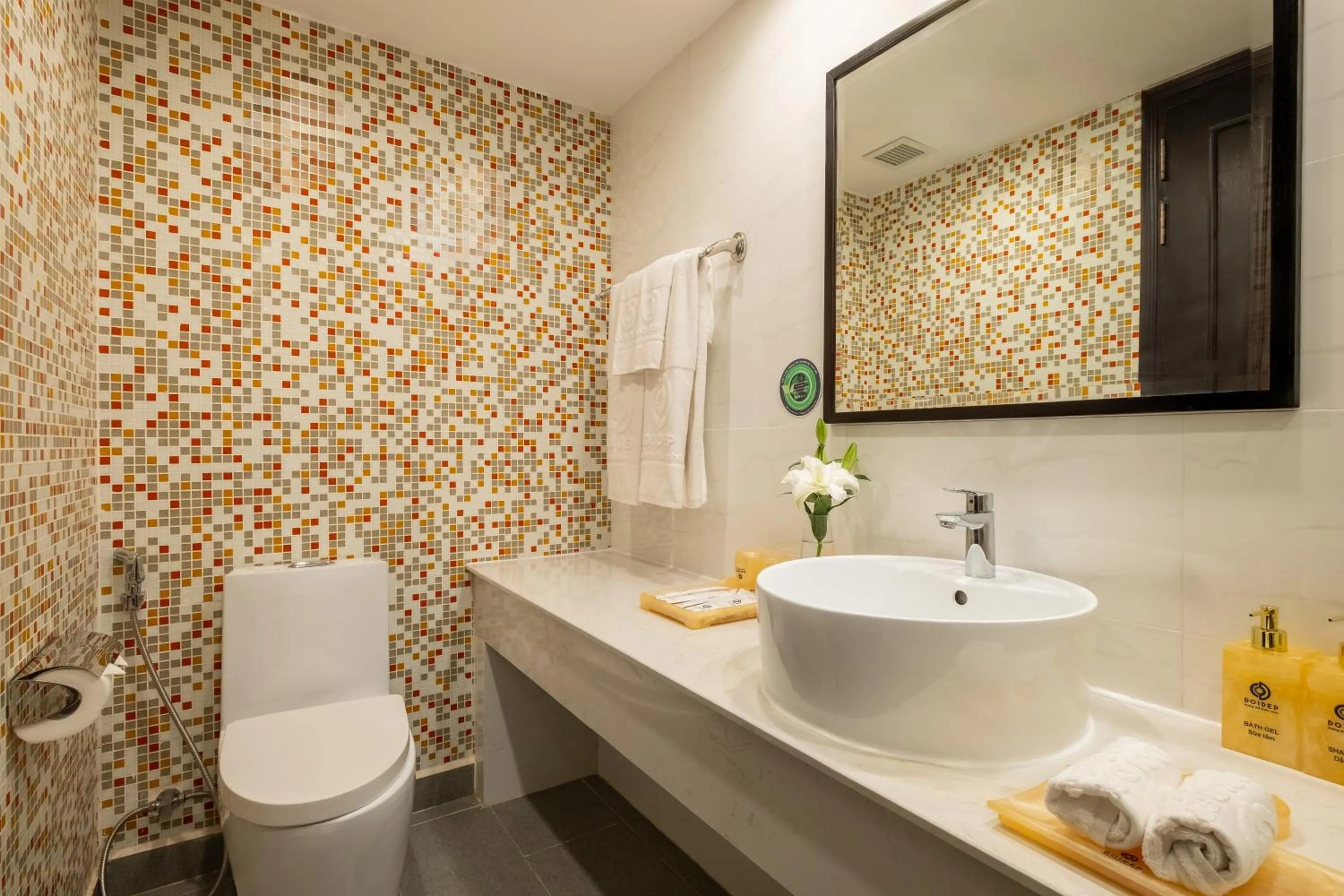 Toilet in Sandals Lily Hotel