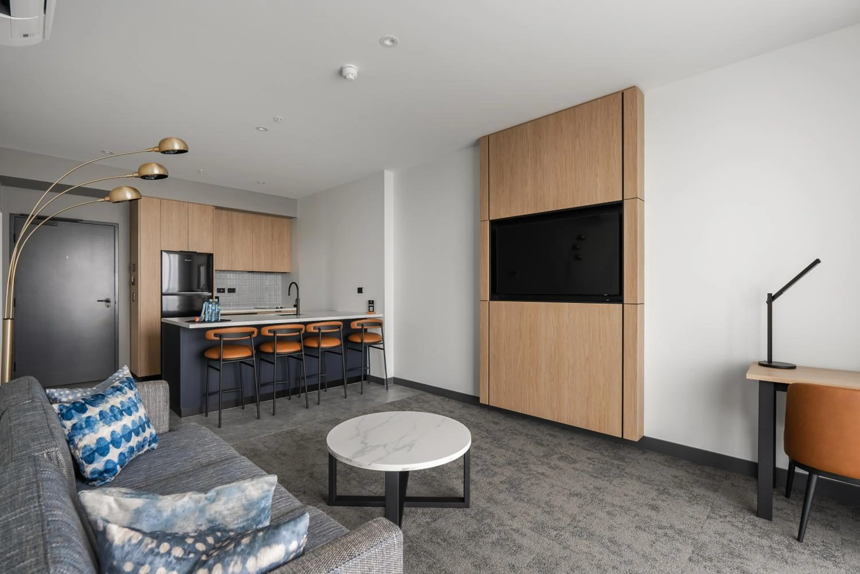 Living room in One North Terrace