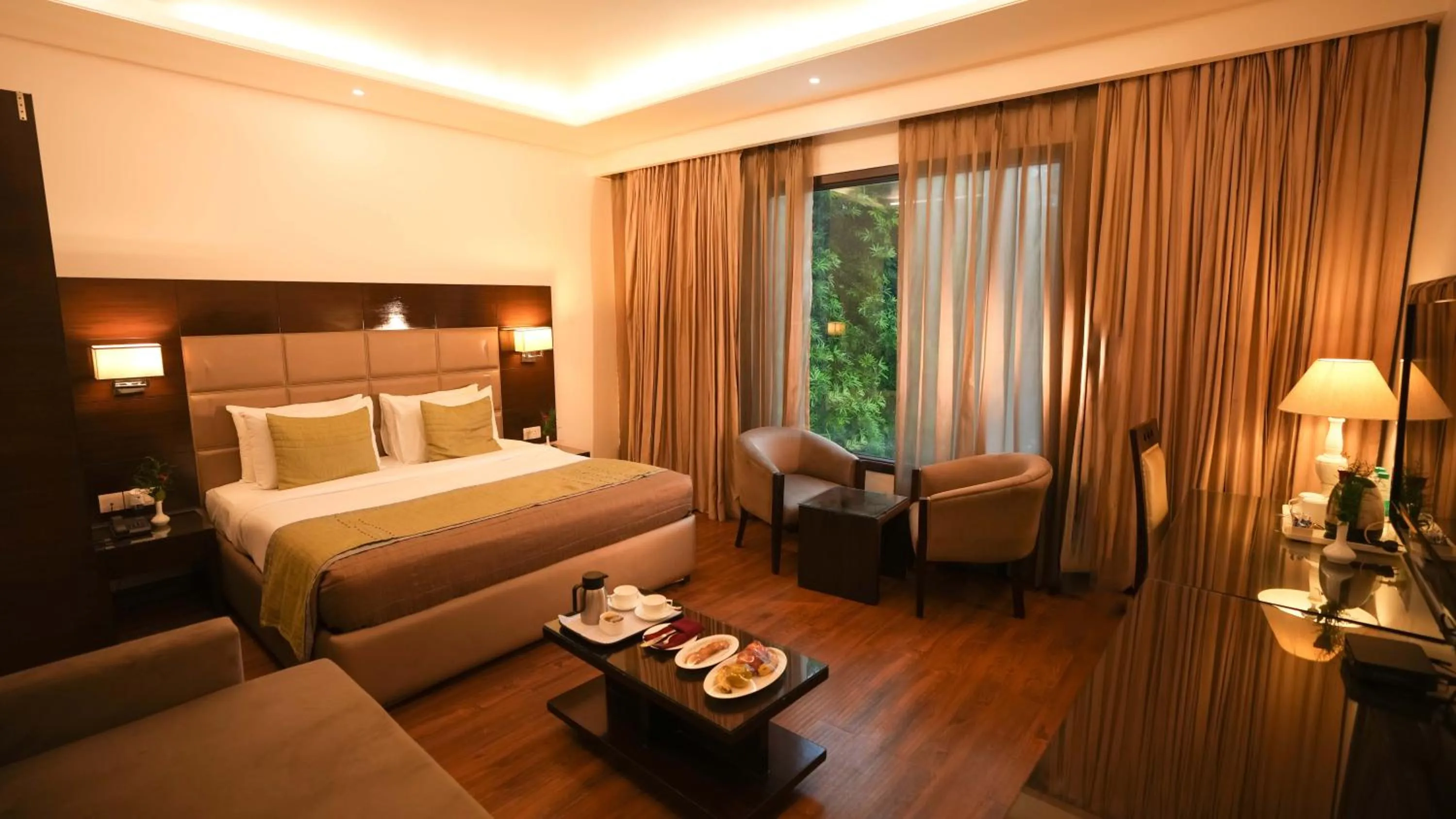 room service, Bed in Hotel Africa Avenue - Greater Kailash 1
