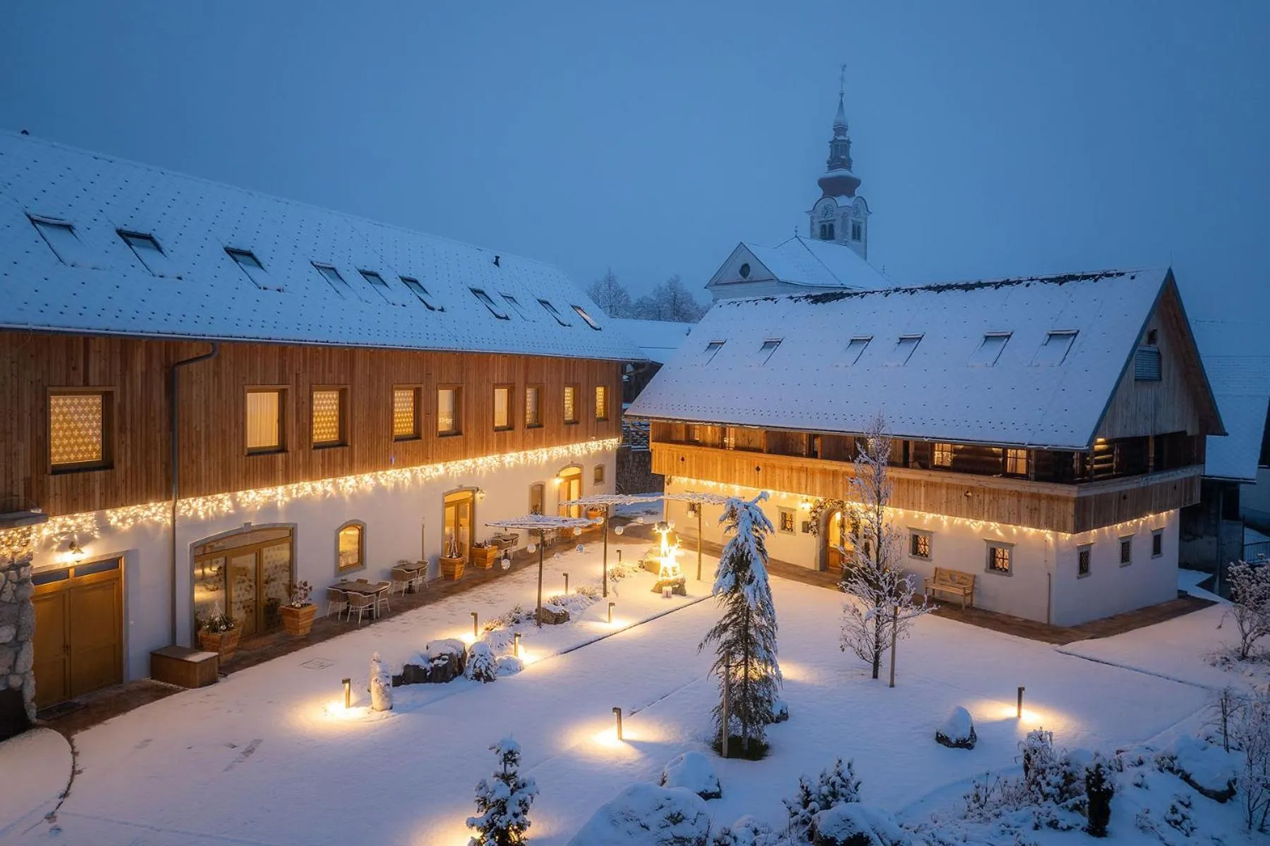 Area and facilities in Hotel Julian Alps