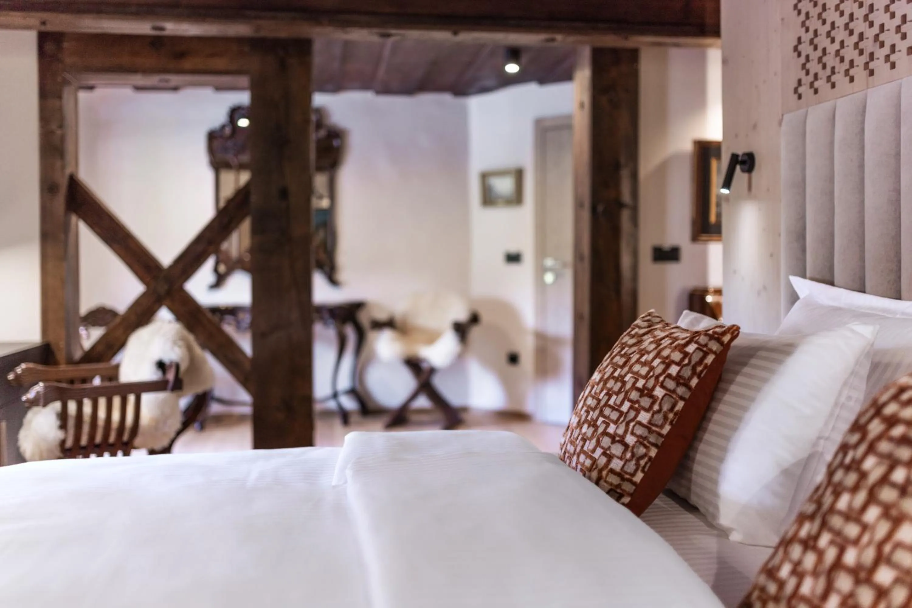 Bedroom, Bed in Hotel Julian Alps