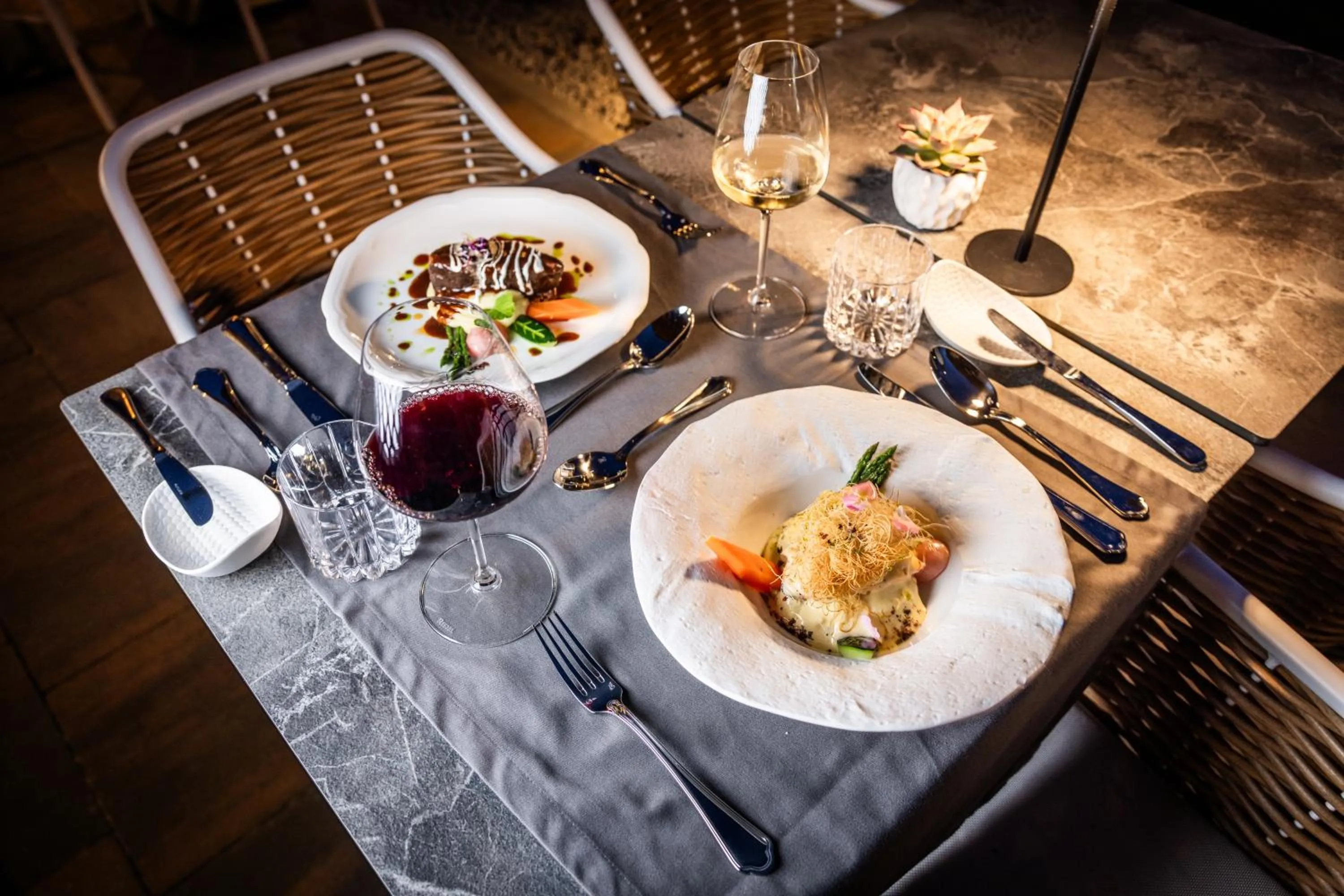 Food close-up in Hotel Julian Alps